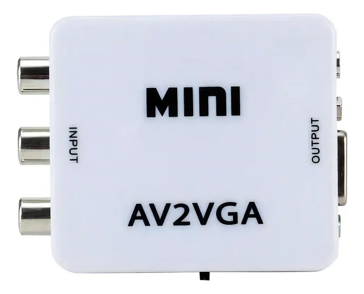 CONVERTIDOR DE VIDEO RCA A VGA 