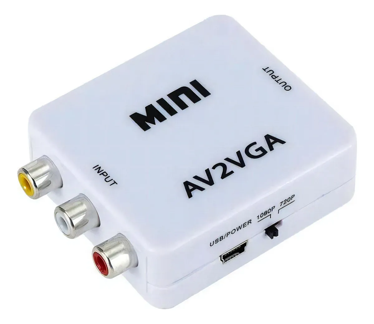 CONVERTIDOR DE VIDEO RCA A VGA 