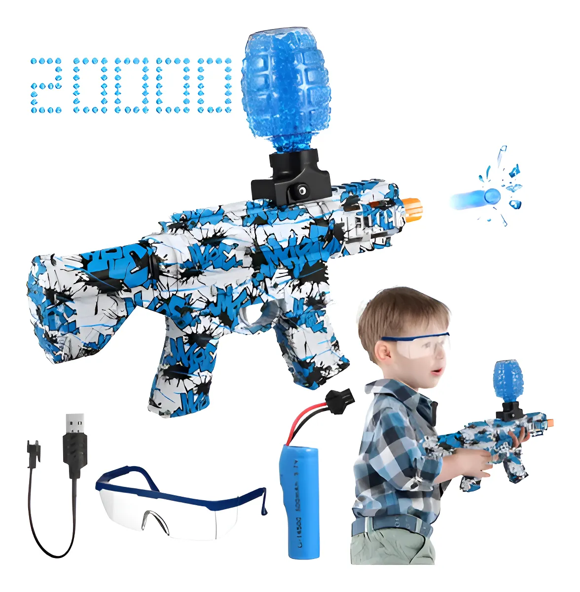 PISTOLA HIDROGEL LU-D3016