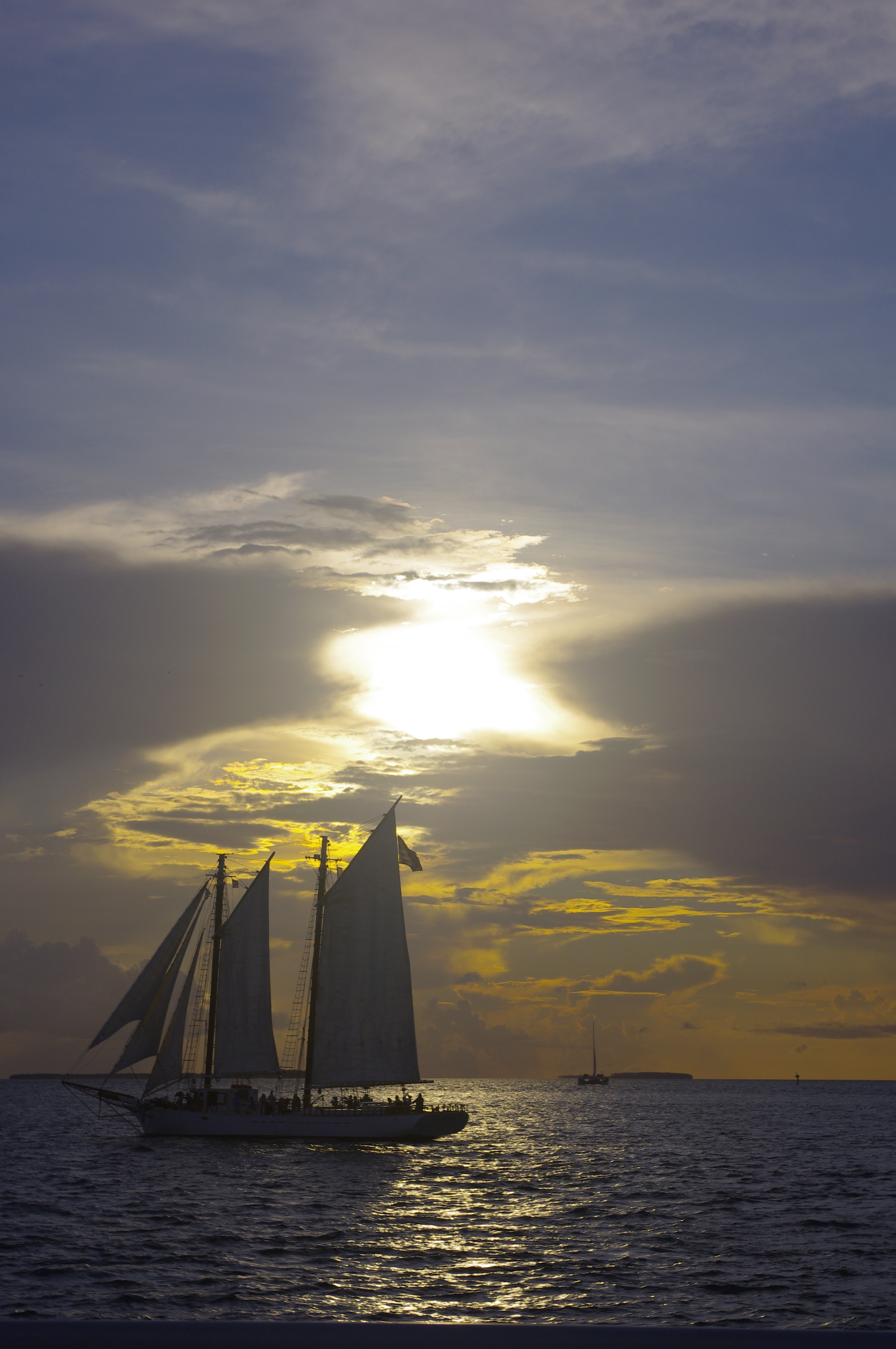 Florida Schooner Picturesque Sky