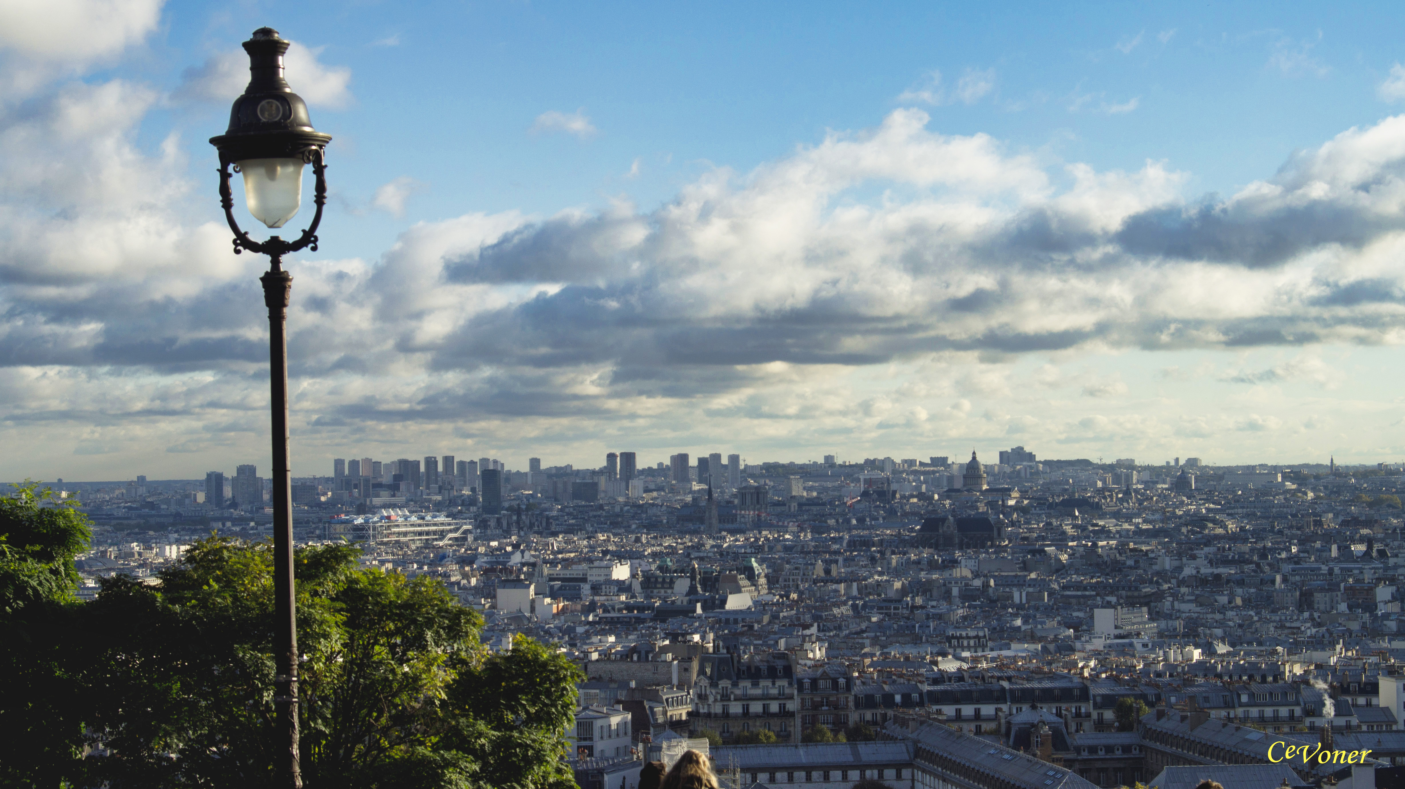View of Paris from Montmartre