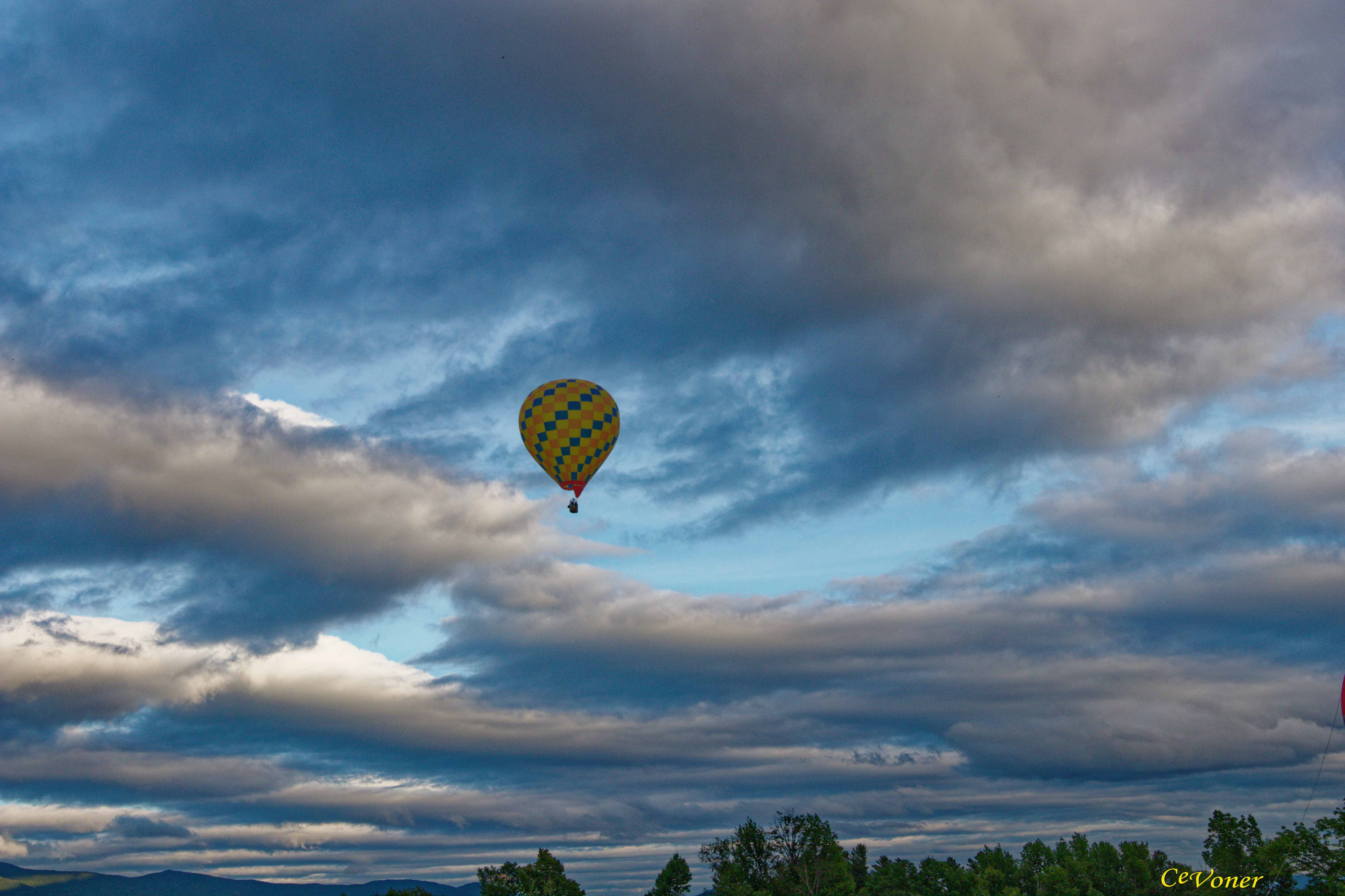 Colorful Hot Air Balloon
