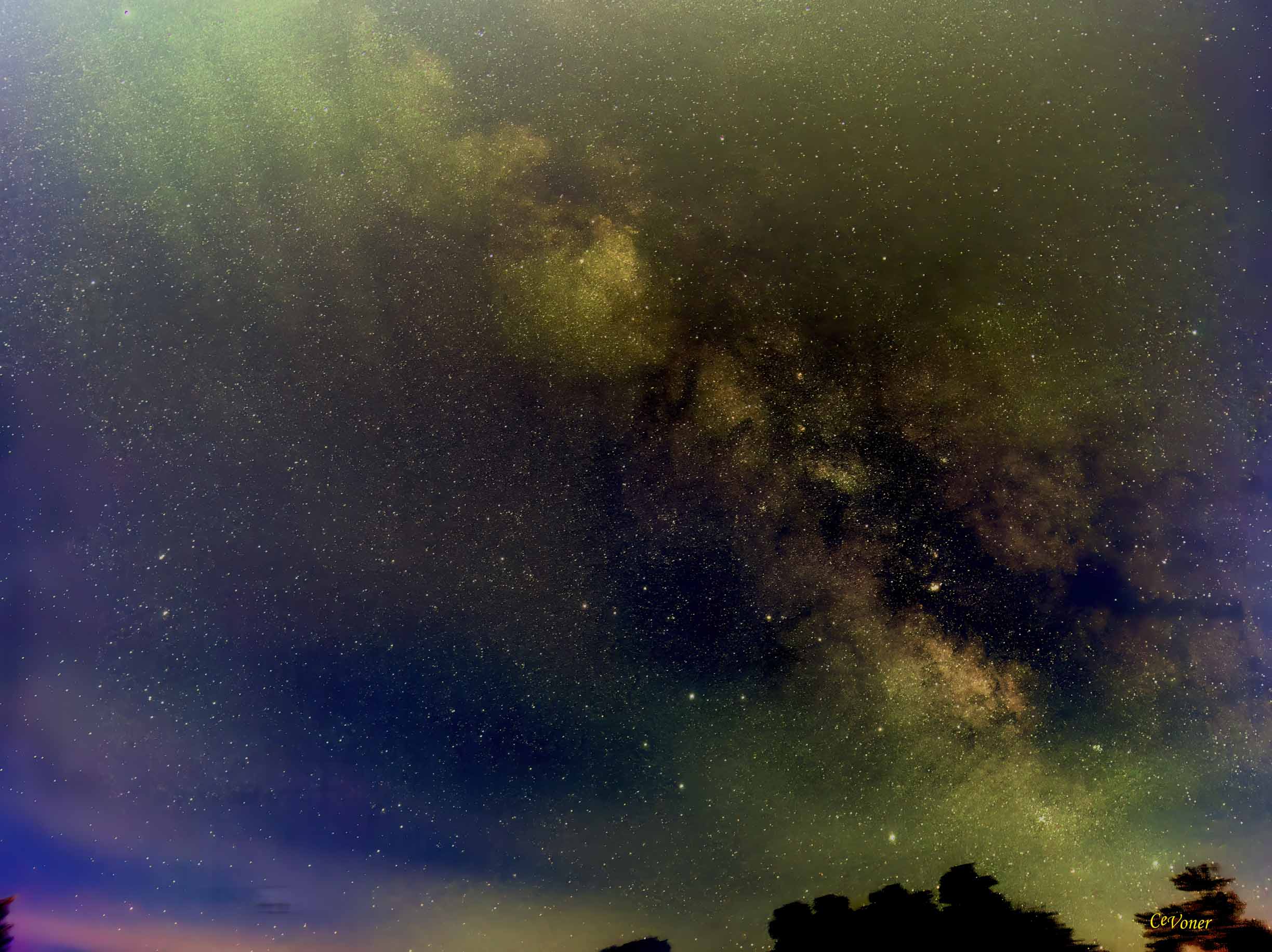 Milky Way Night Sky Print