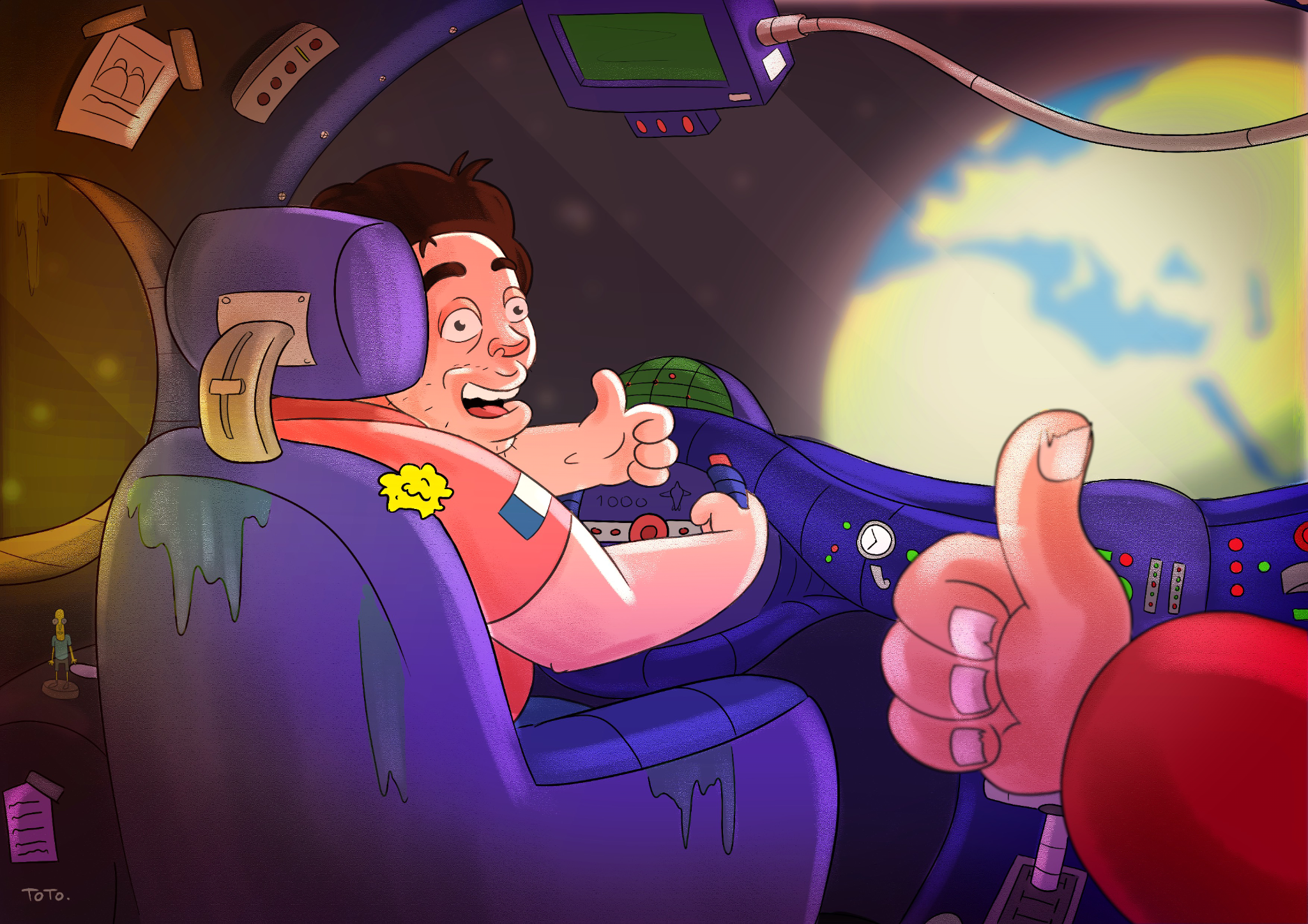 Road Trip dans l'espace