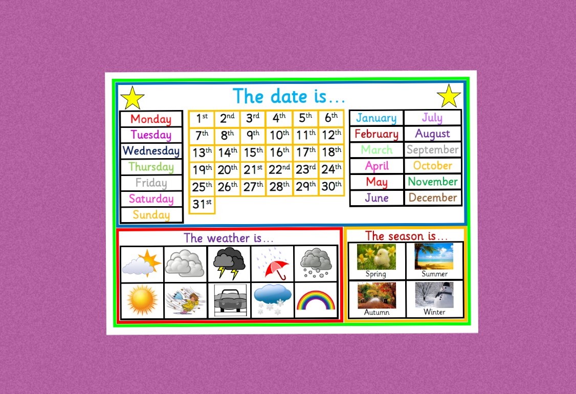 Children's Calendar