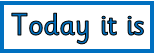 Weather Chart - Today it is