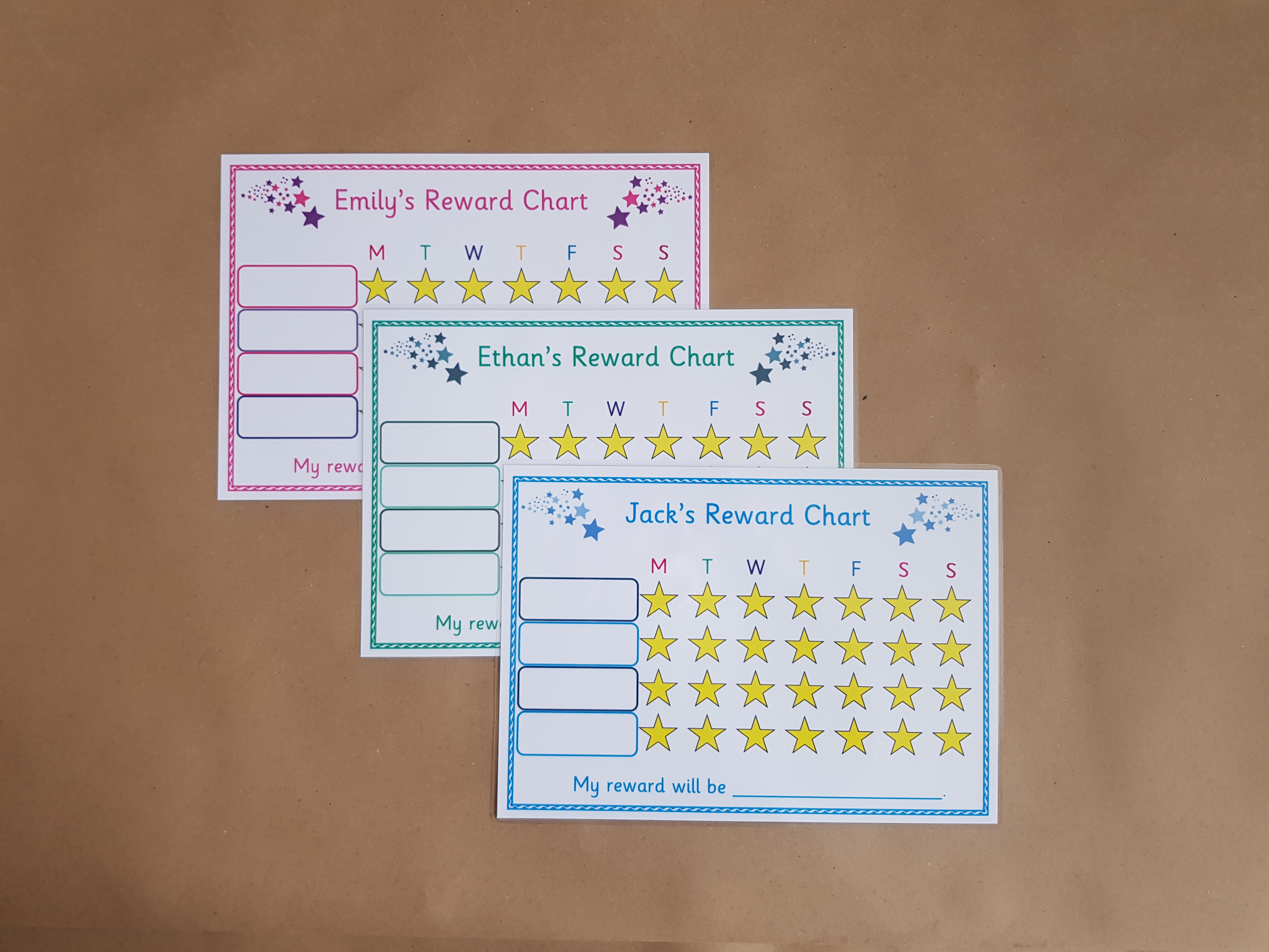  Behaviour Reward Chart and dry wipe pen 
