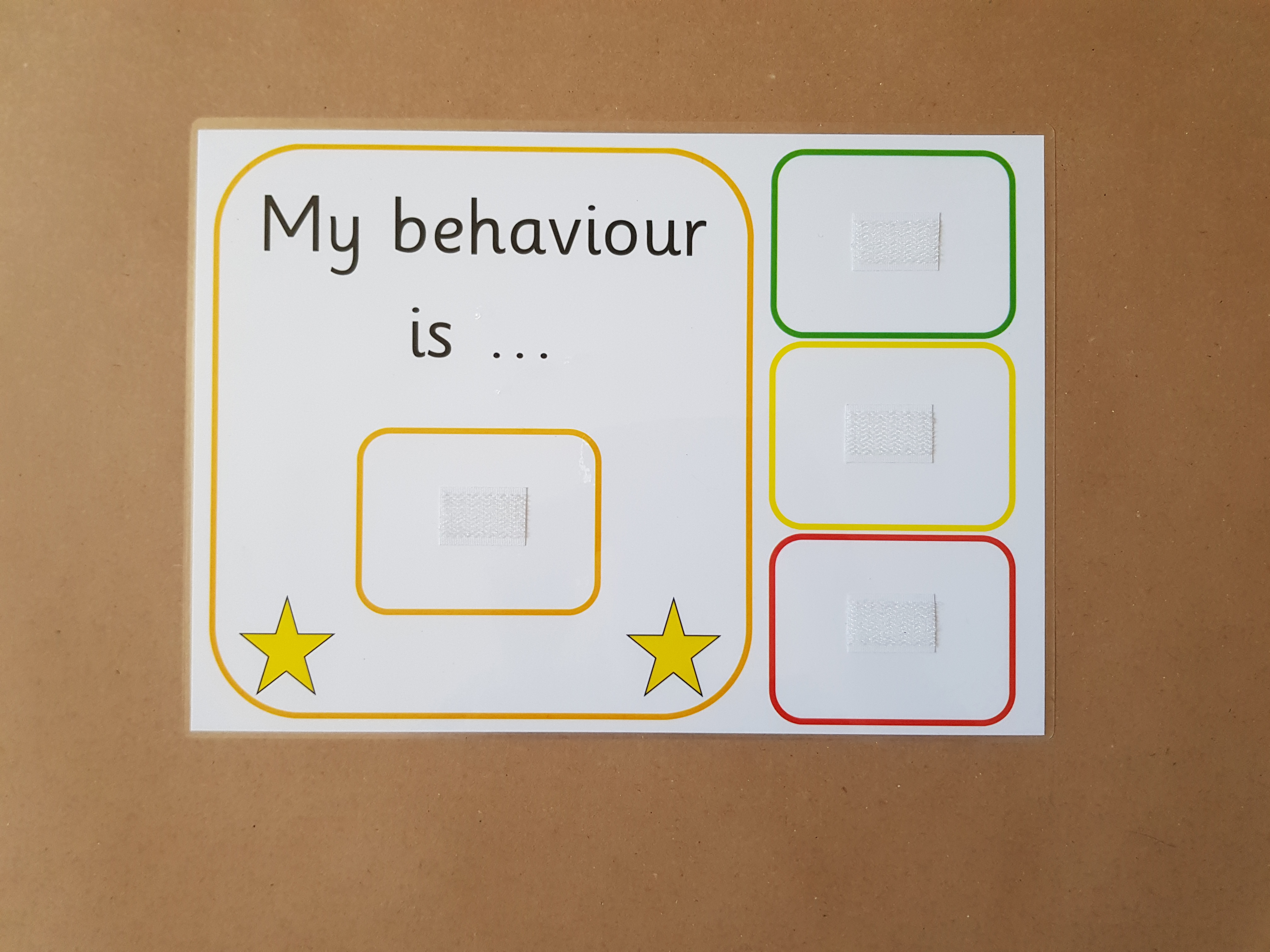 My behaviour is ... , behaviour reward chart 