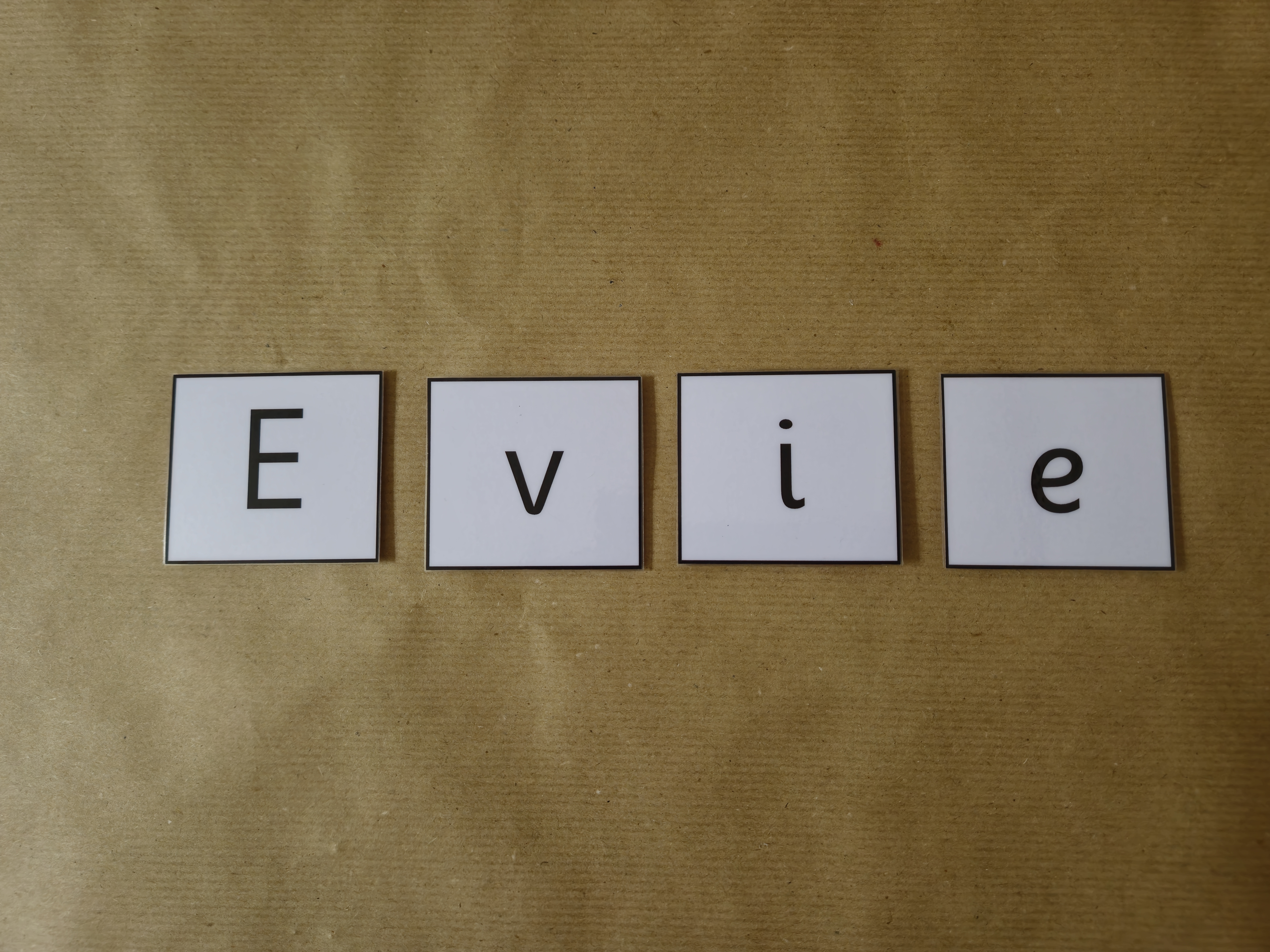 Personalised Write and Spell Name card - name tracing