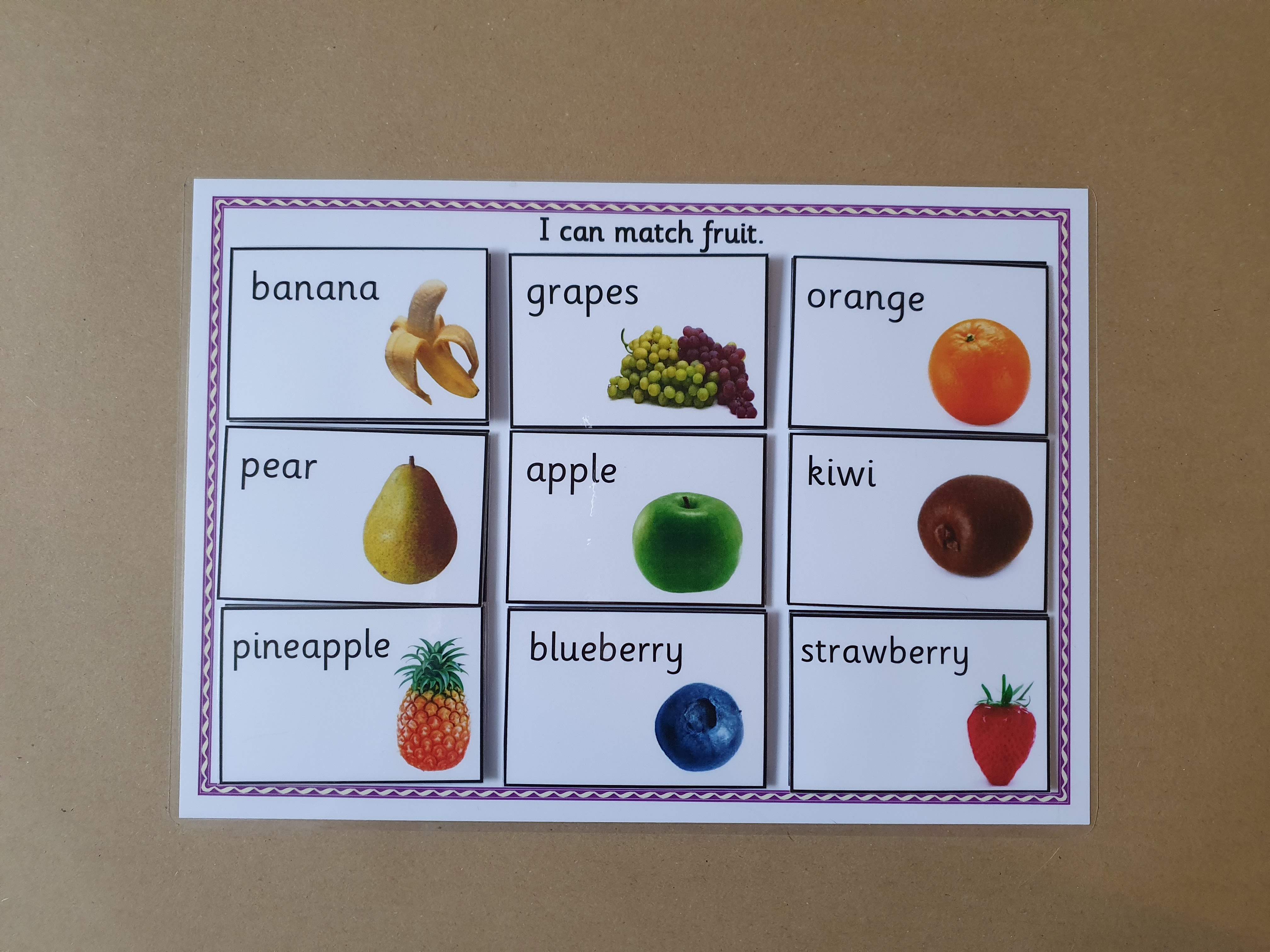 Fruit Matching Game