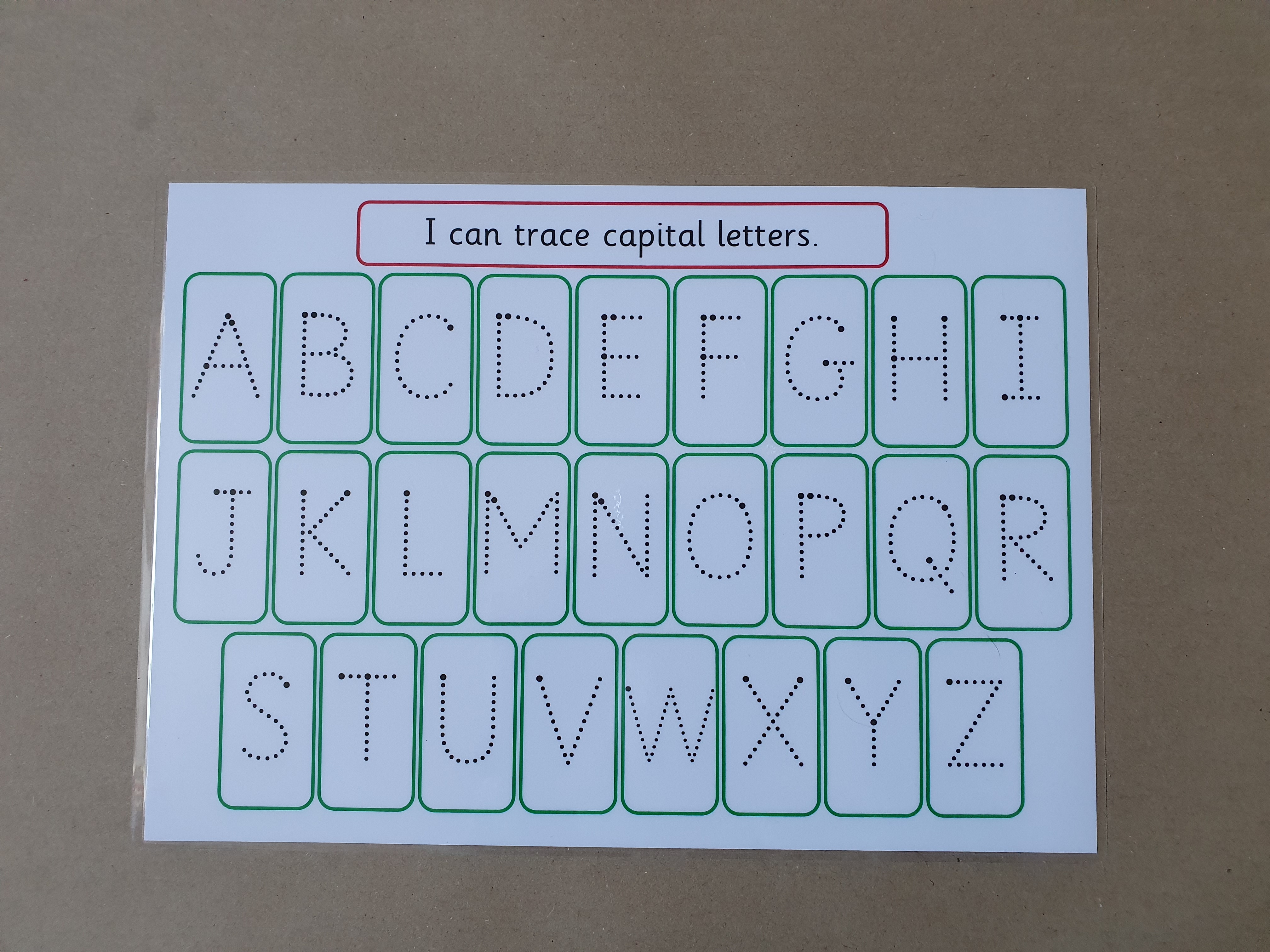 Tracing bundle, numbers, capital letters, alphabet