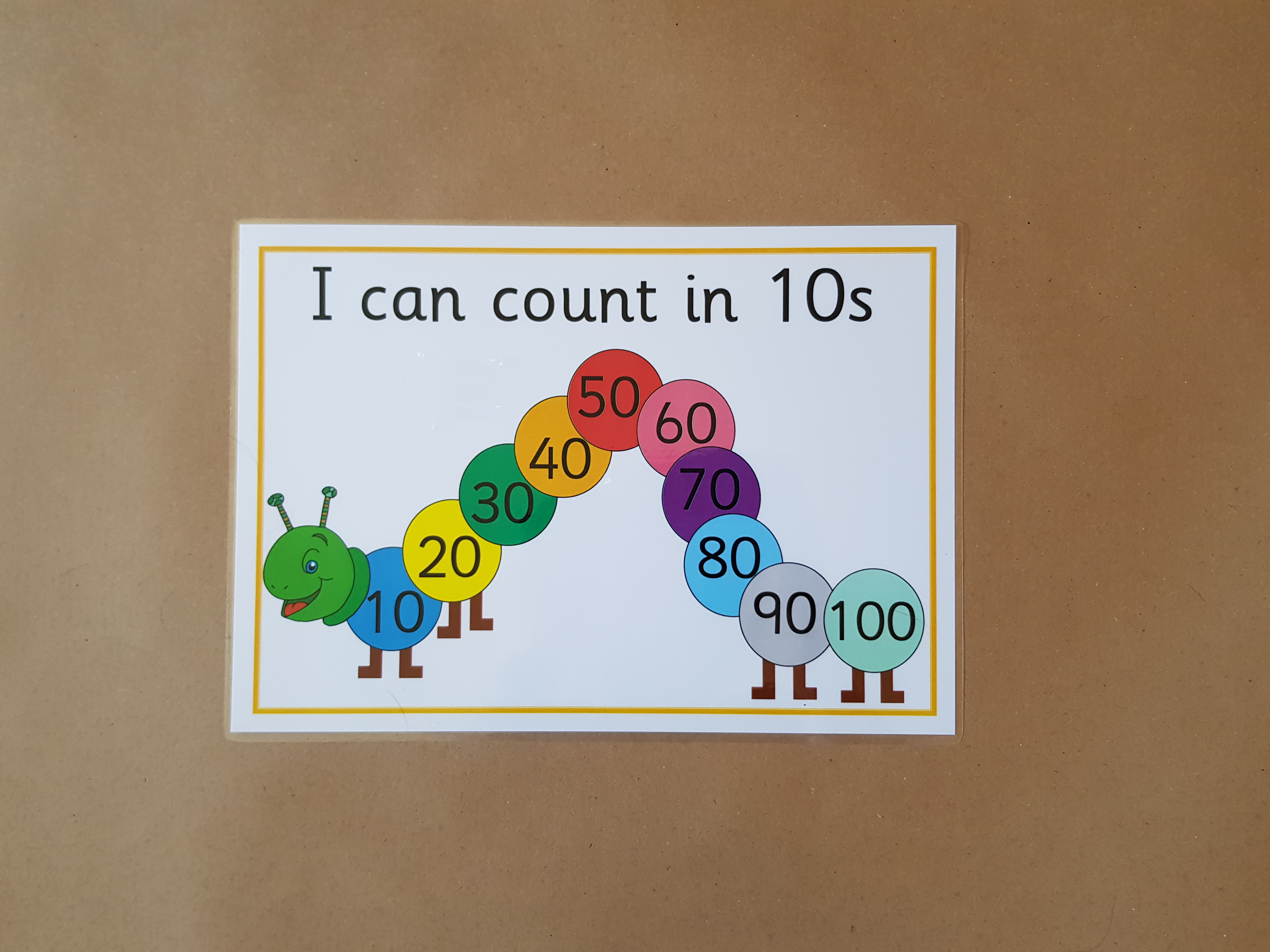 I can count in 10s Poster 