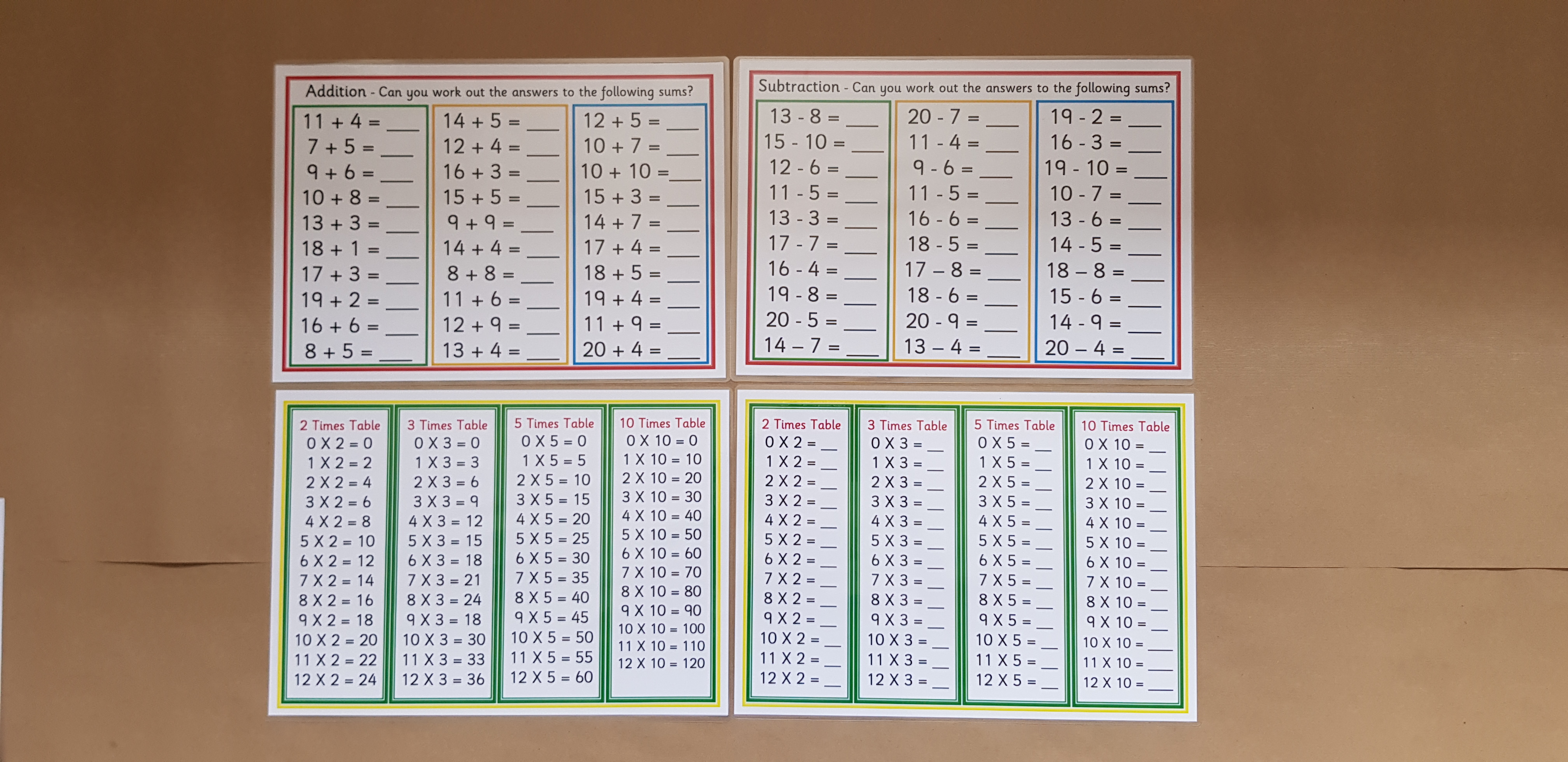 Year 2 Learning Folder