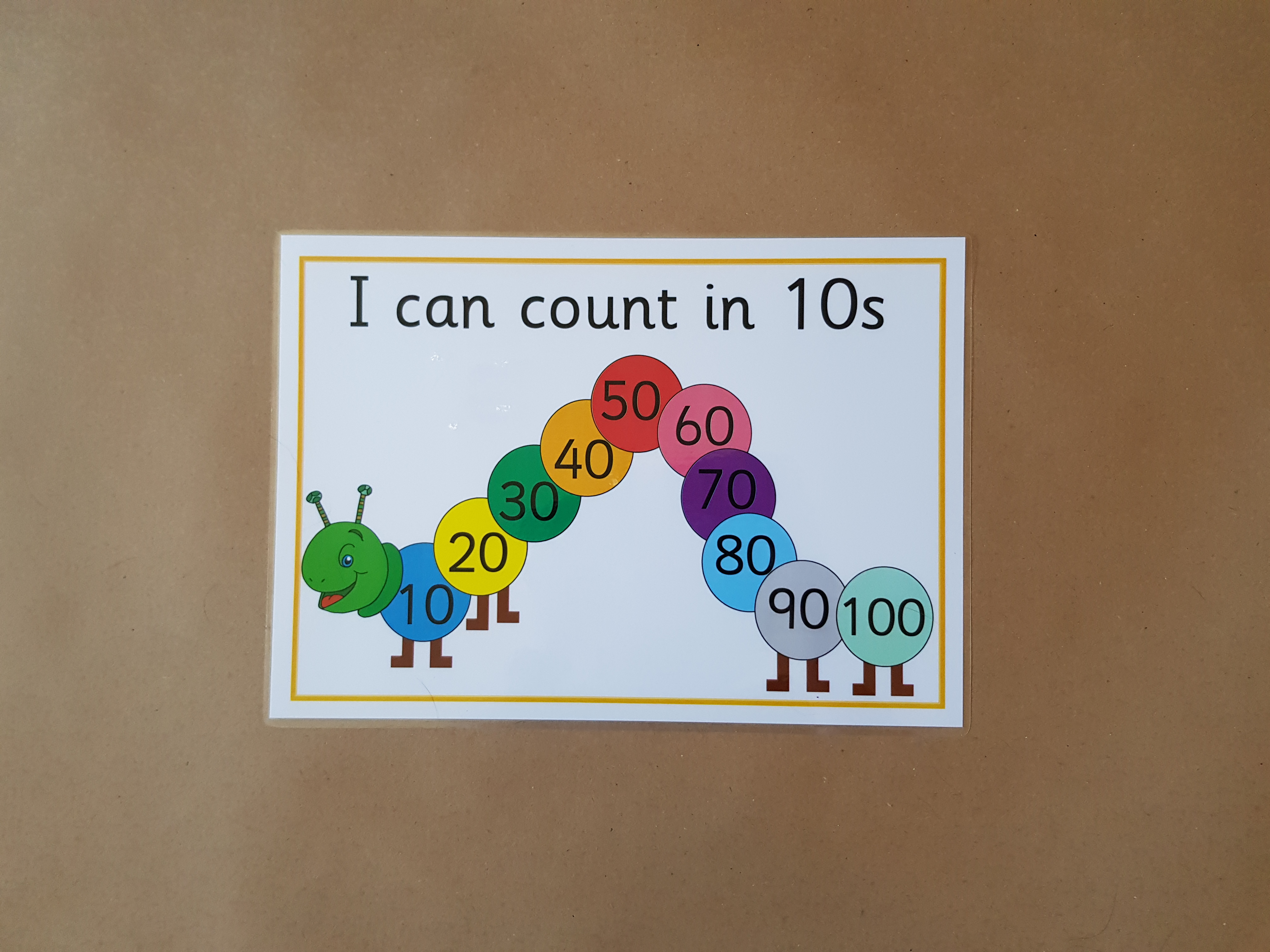 I can count in 10s Poster 