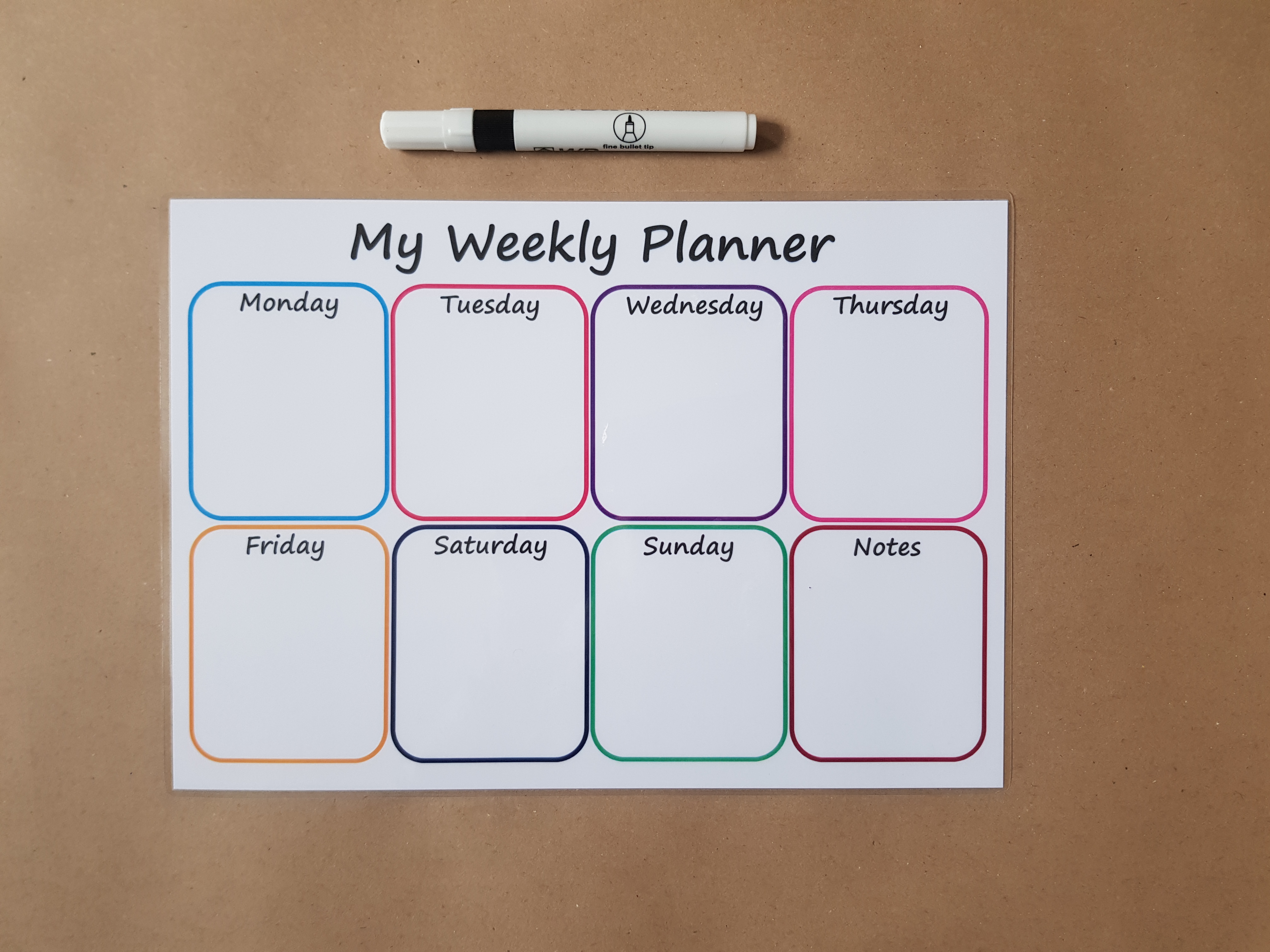 My Weekly Planner