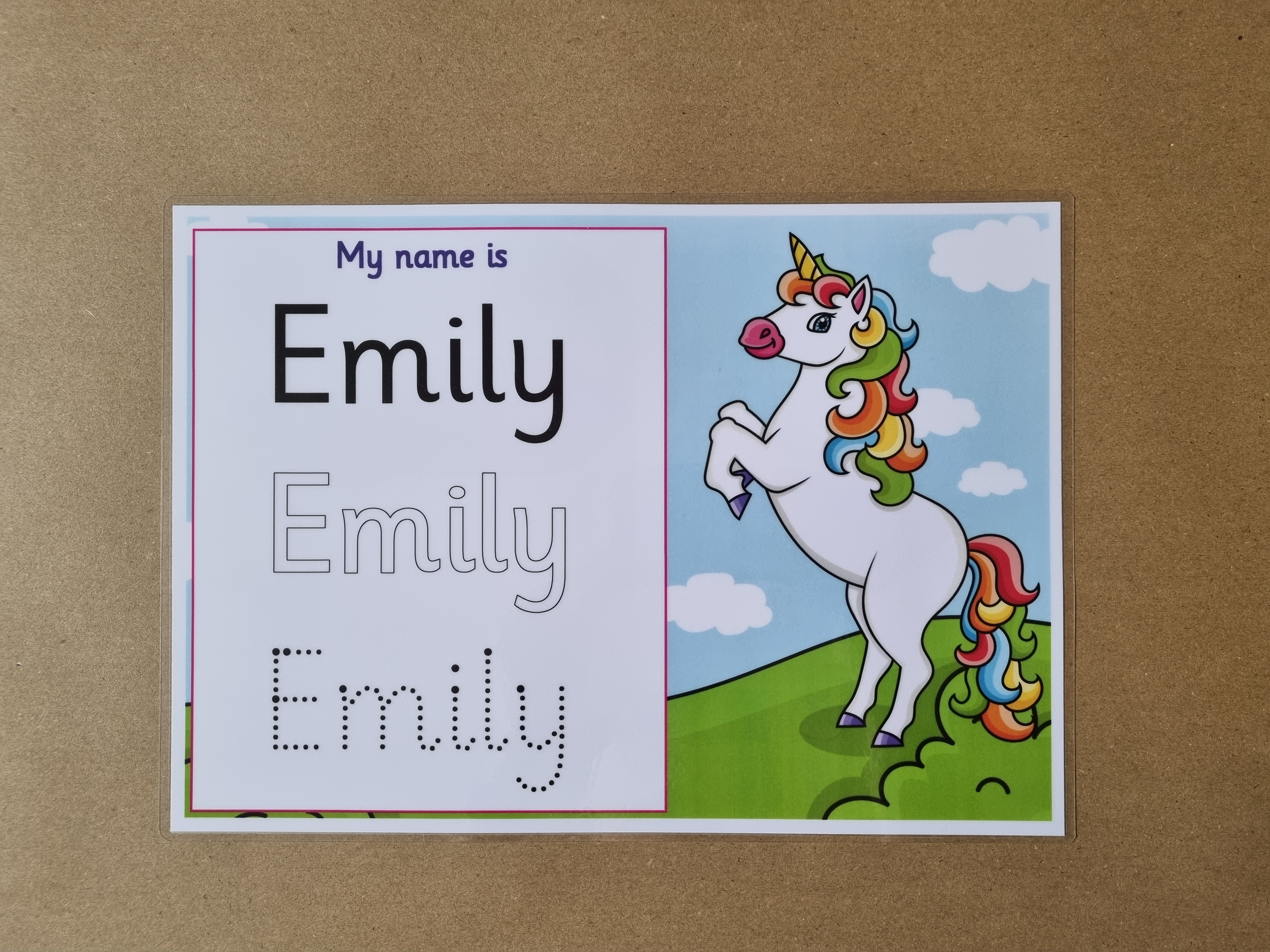Unicorn Tracing Mat Bundle