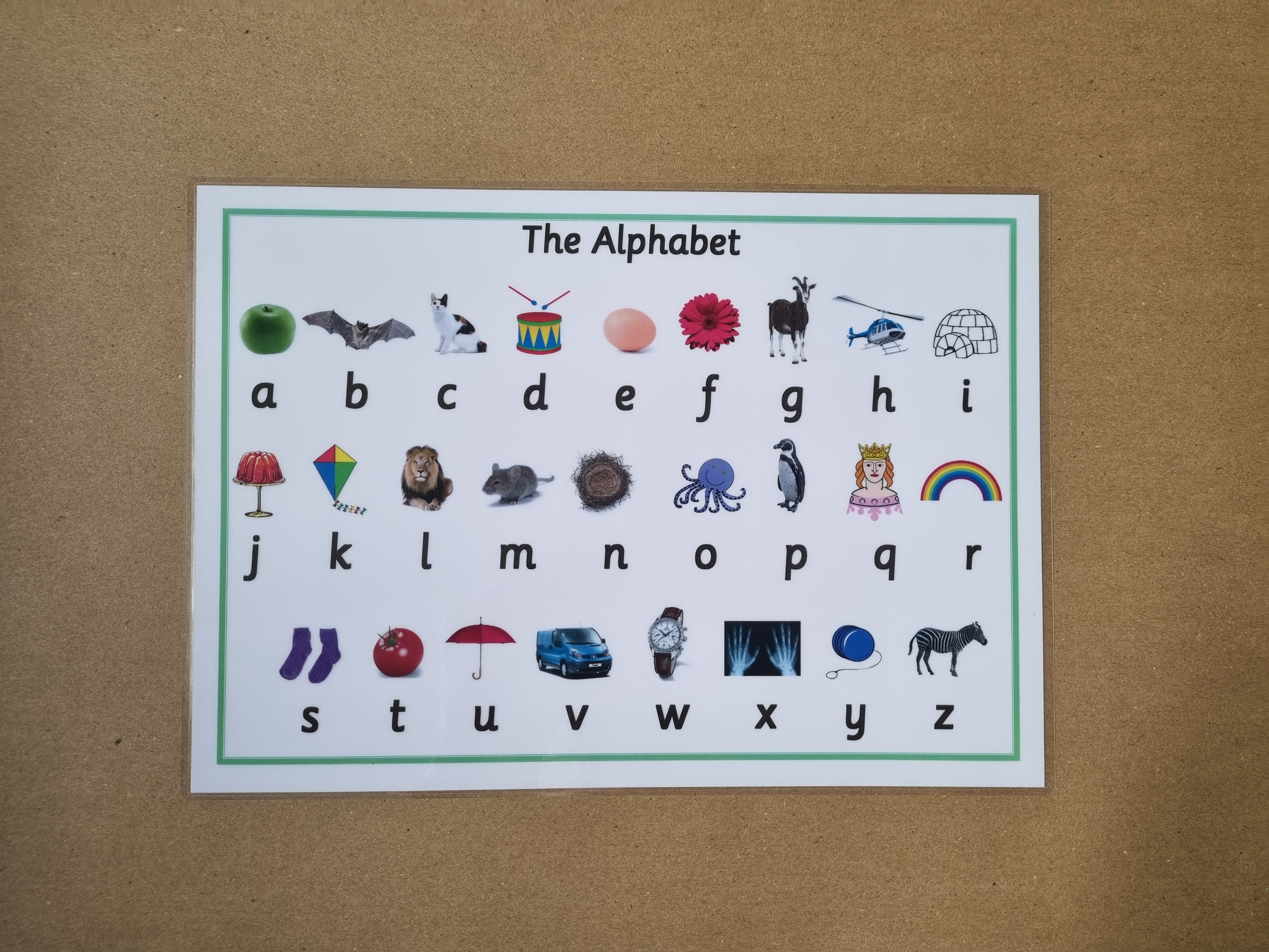 Alphabet Poster