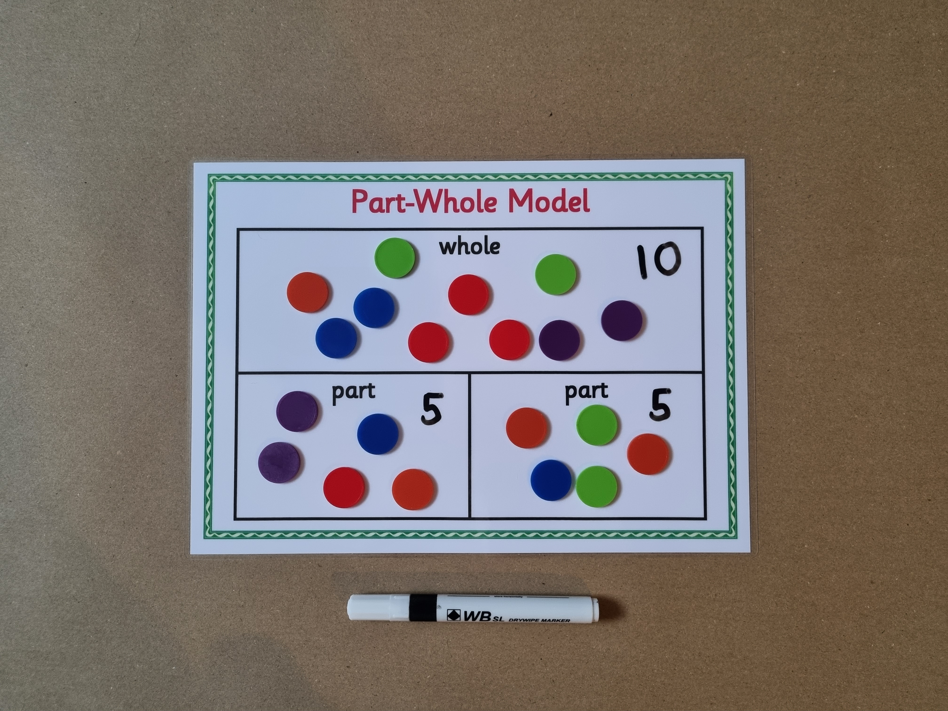 Part Whole Model - A4 Mat