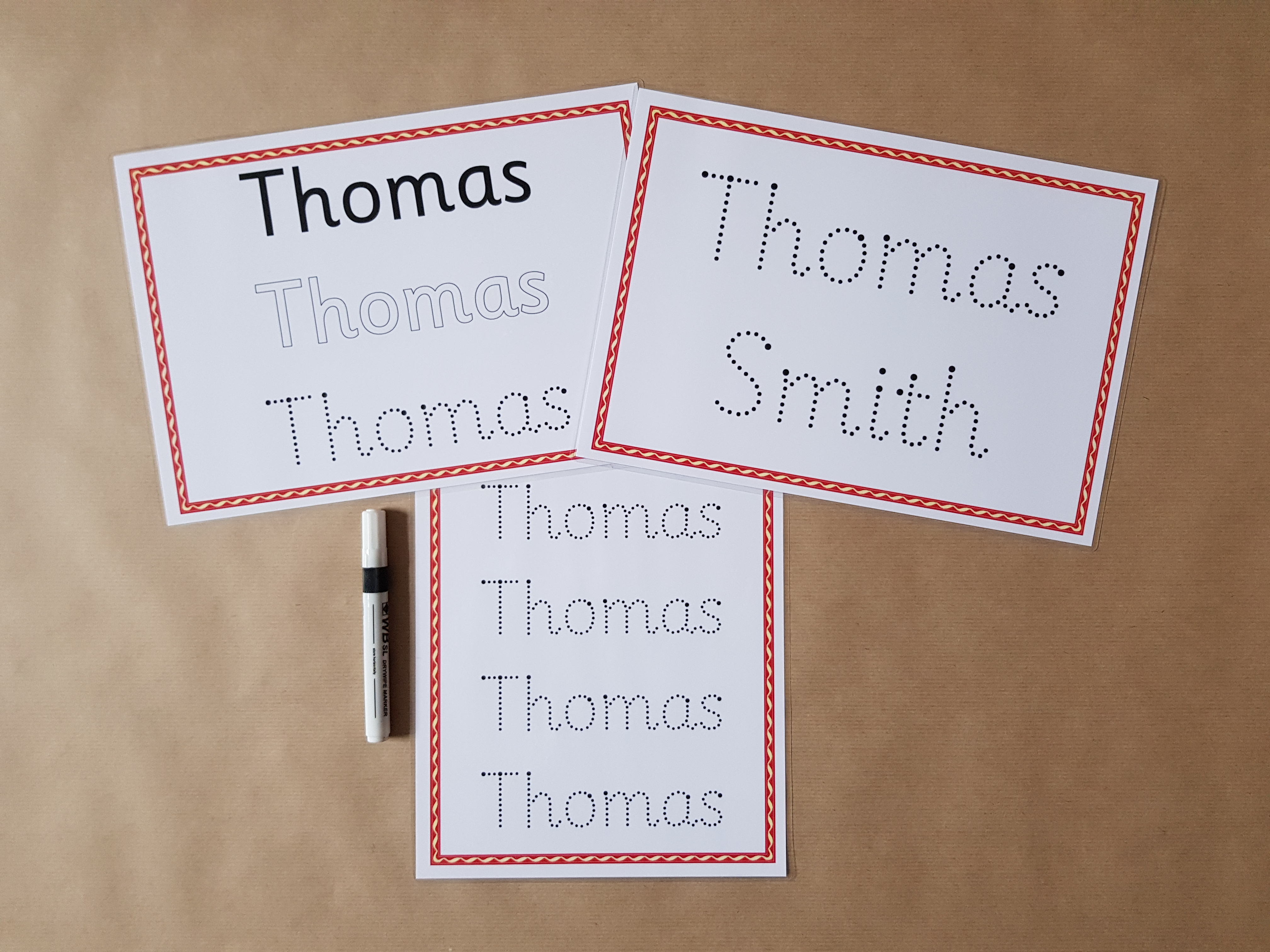 Personalised Name Card Bundle 