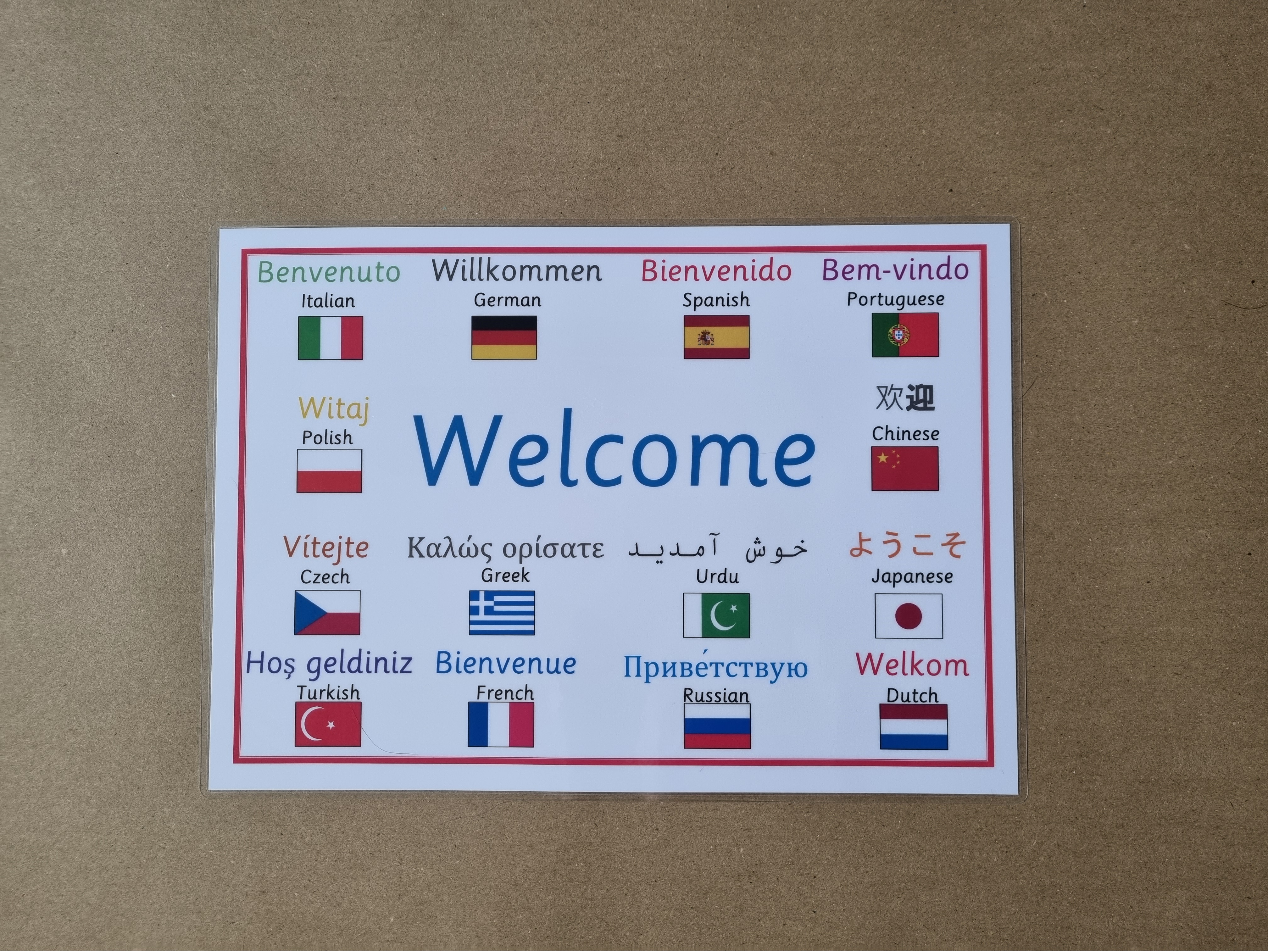 Welcome Poster
