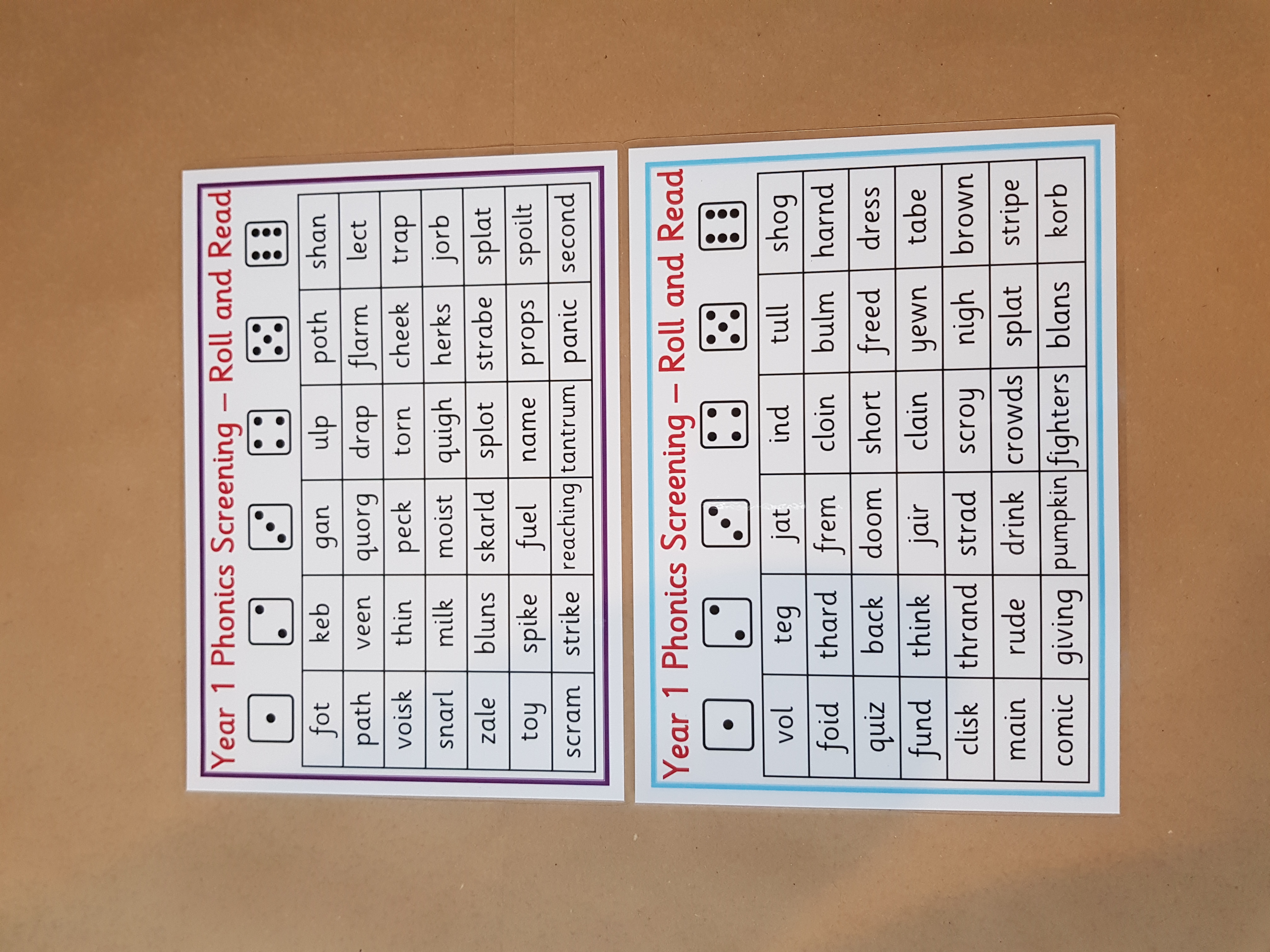 Year 1 phonics screening bundle