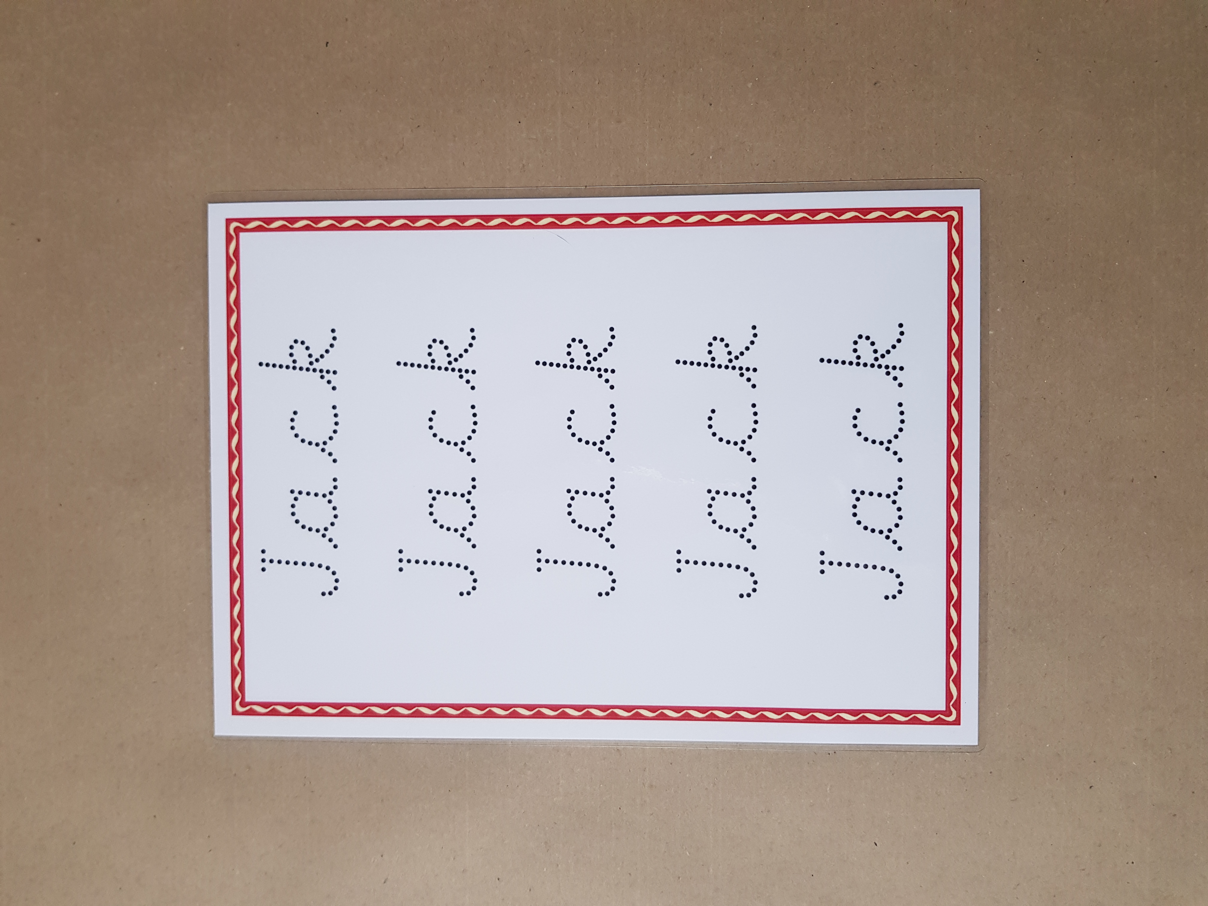 Personalised Name Card Bundle - cursive font 