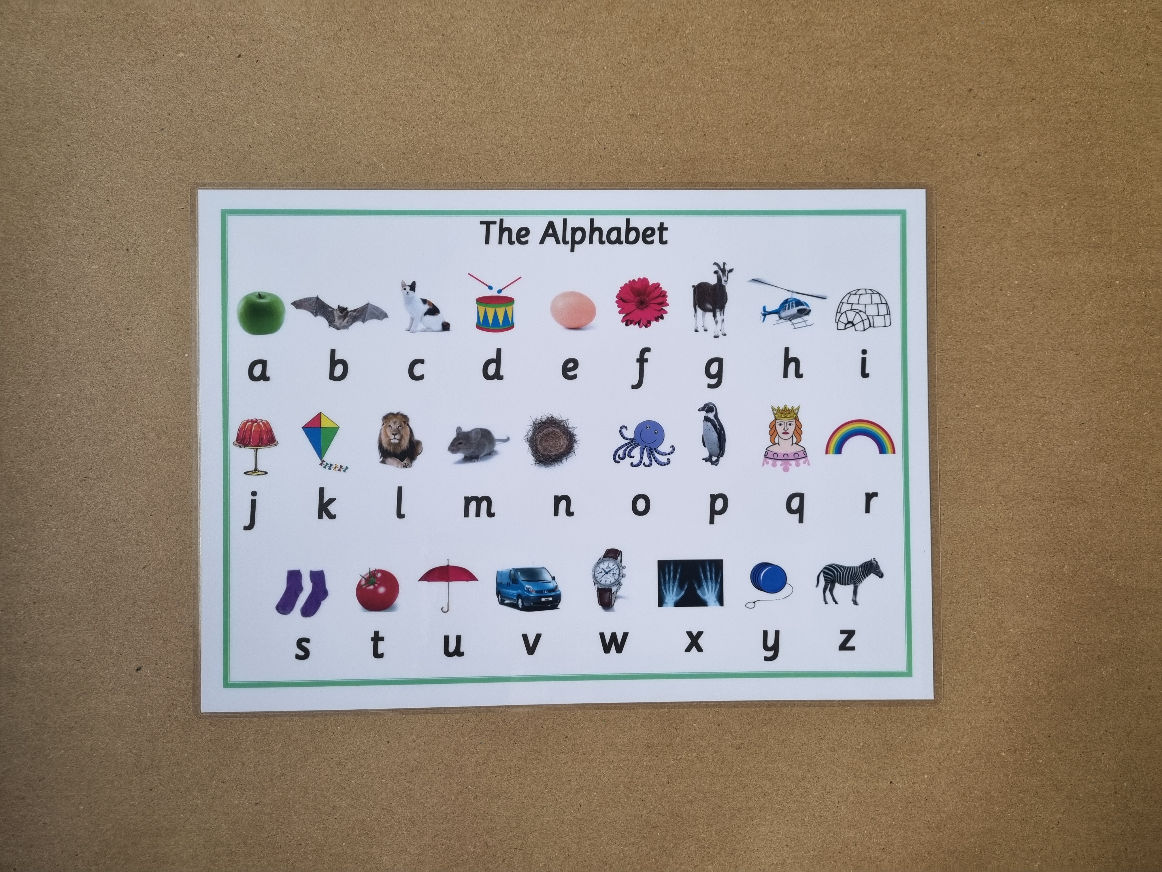 Alphabet Poster