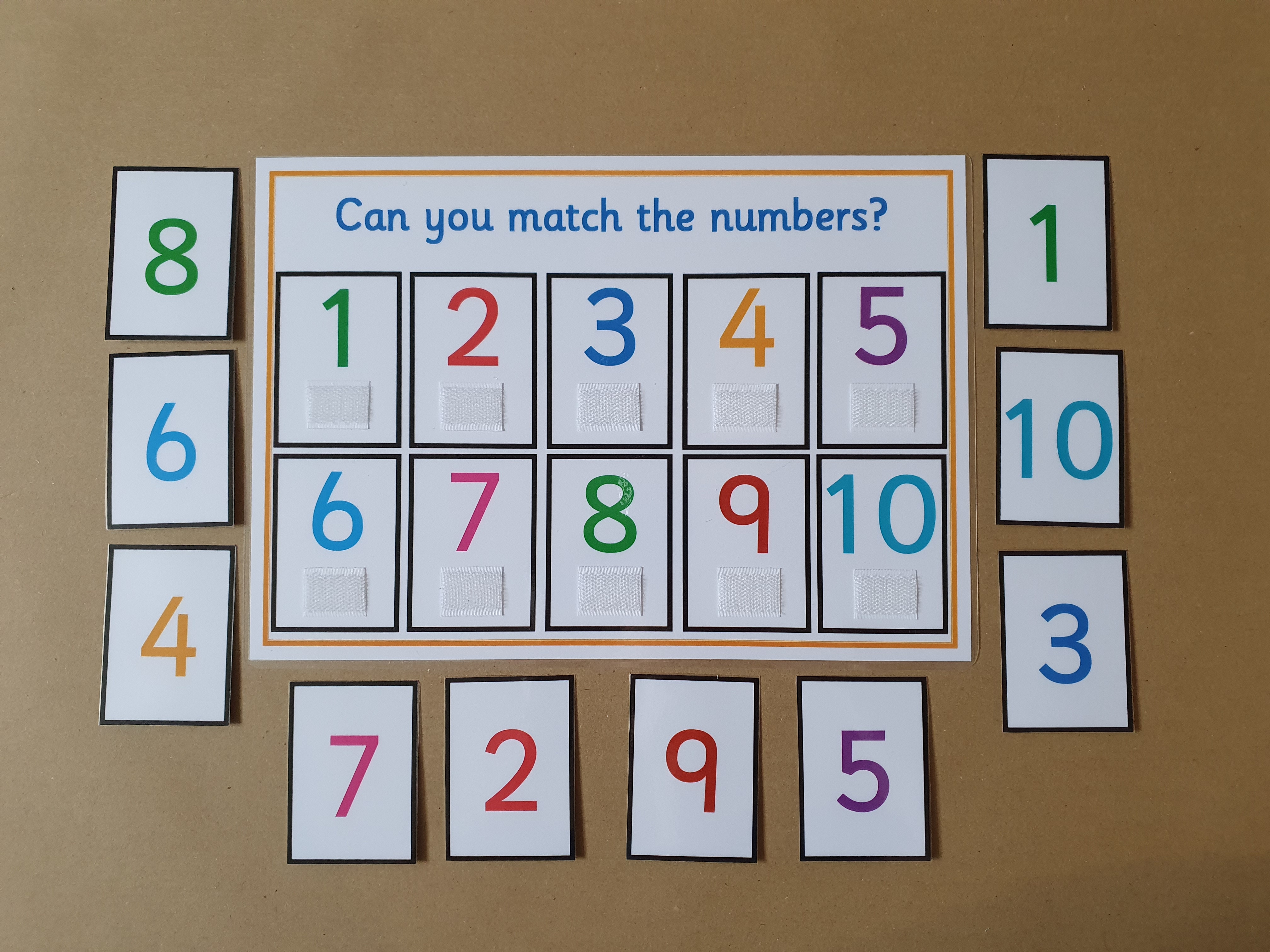 Number Matching Game