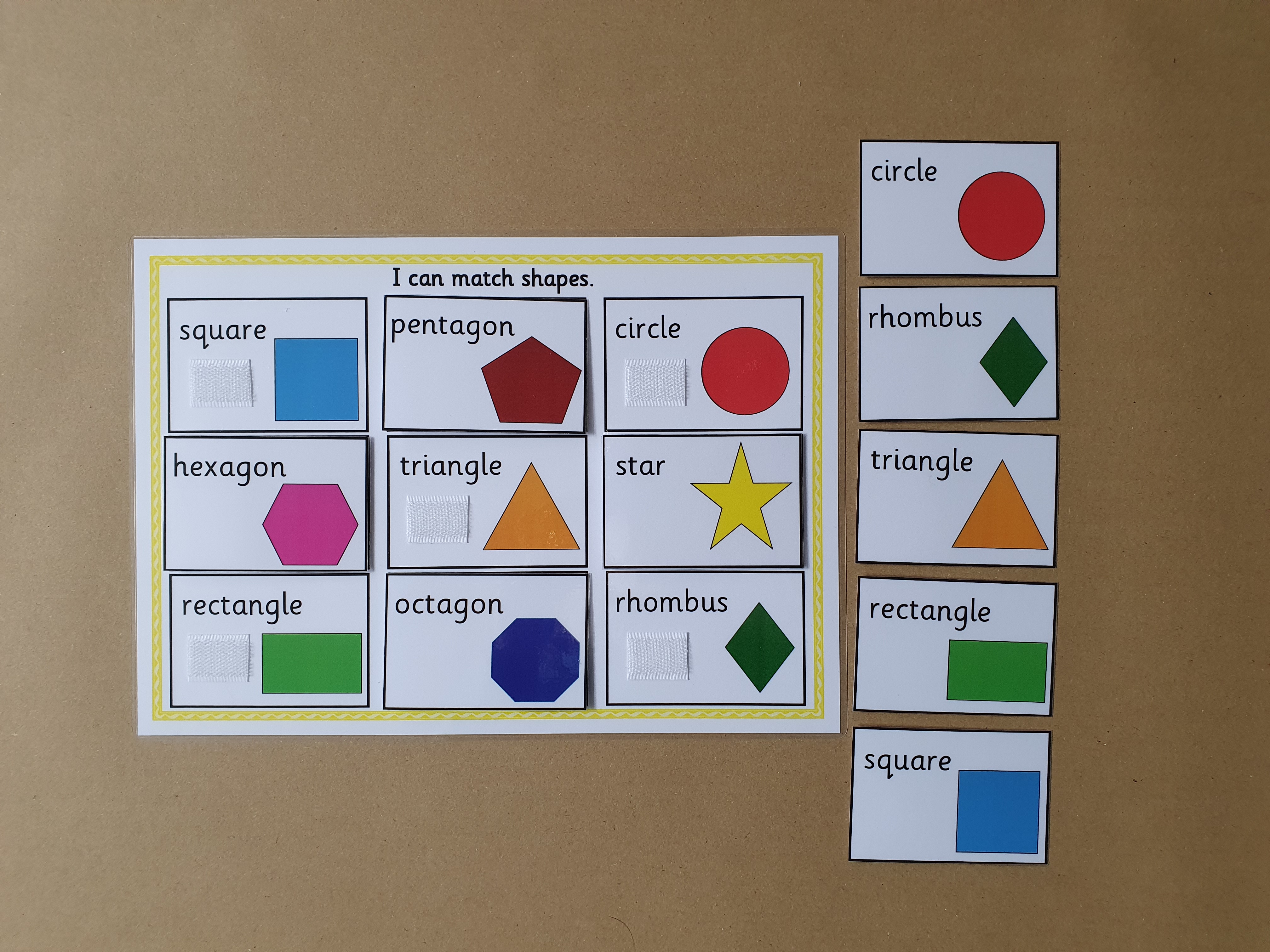 Shape Matching Game