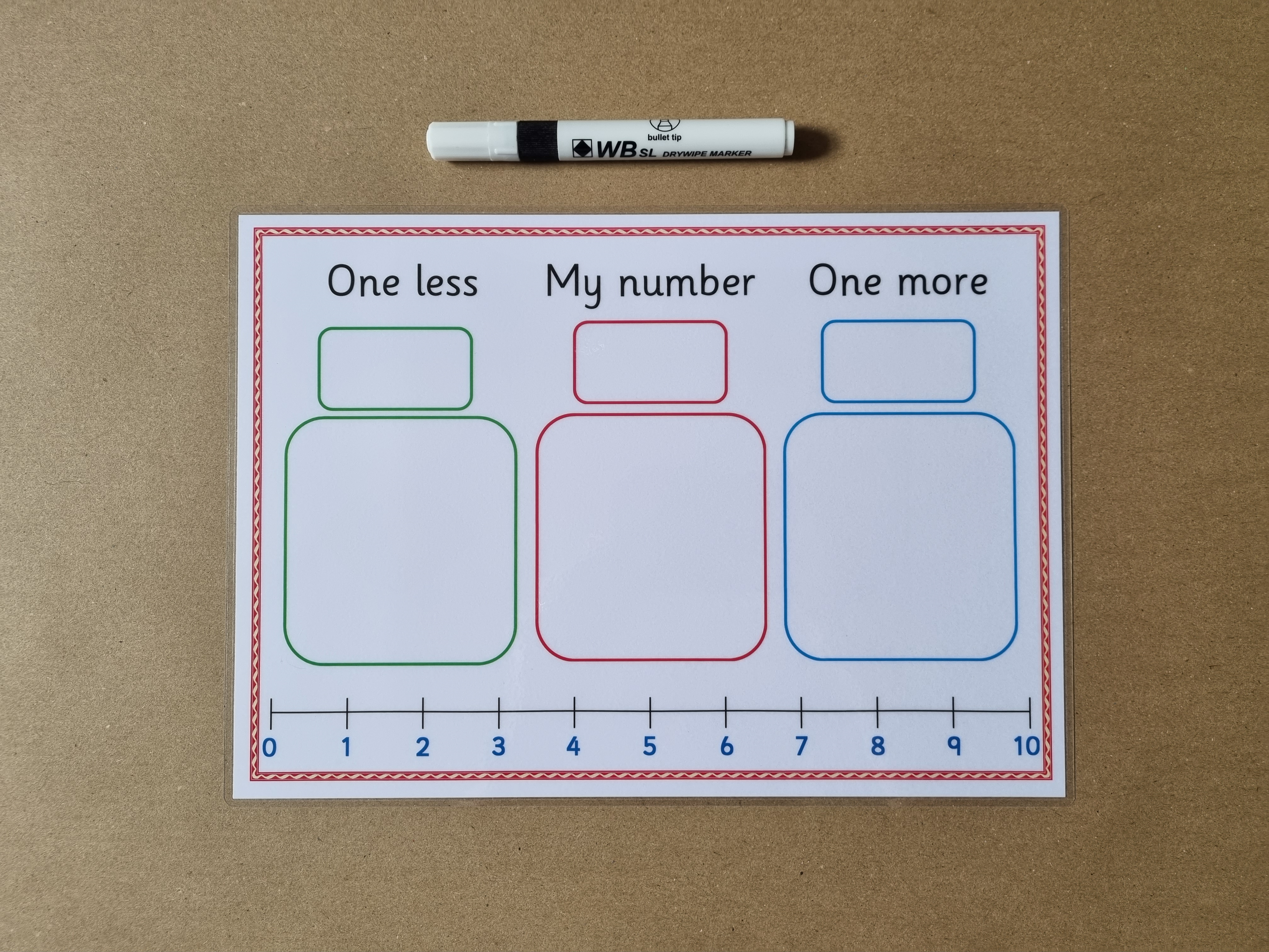 One more, one less - numbers up to 10