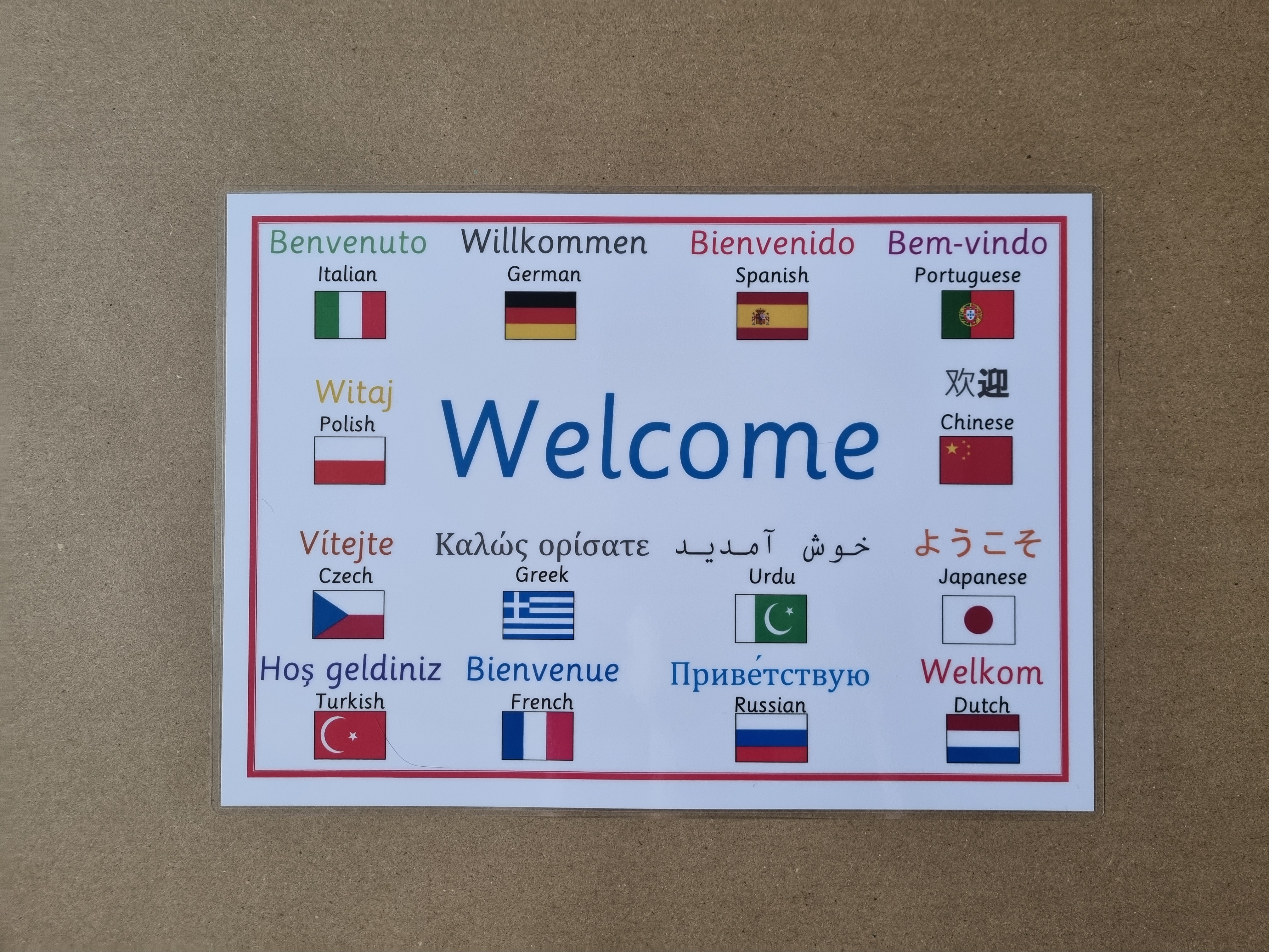 Welcome Poster