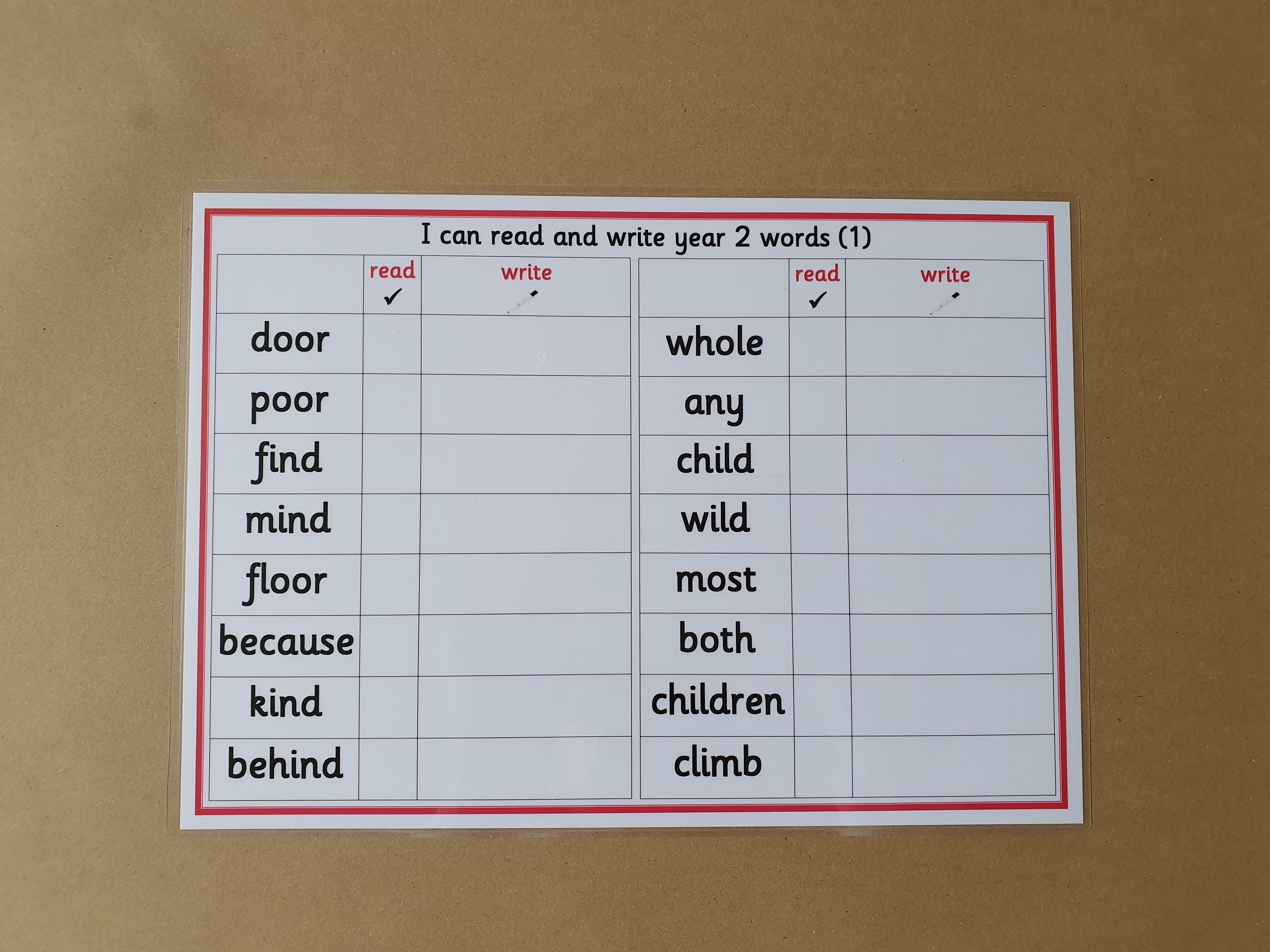 Year 1 Words Bundle