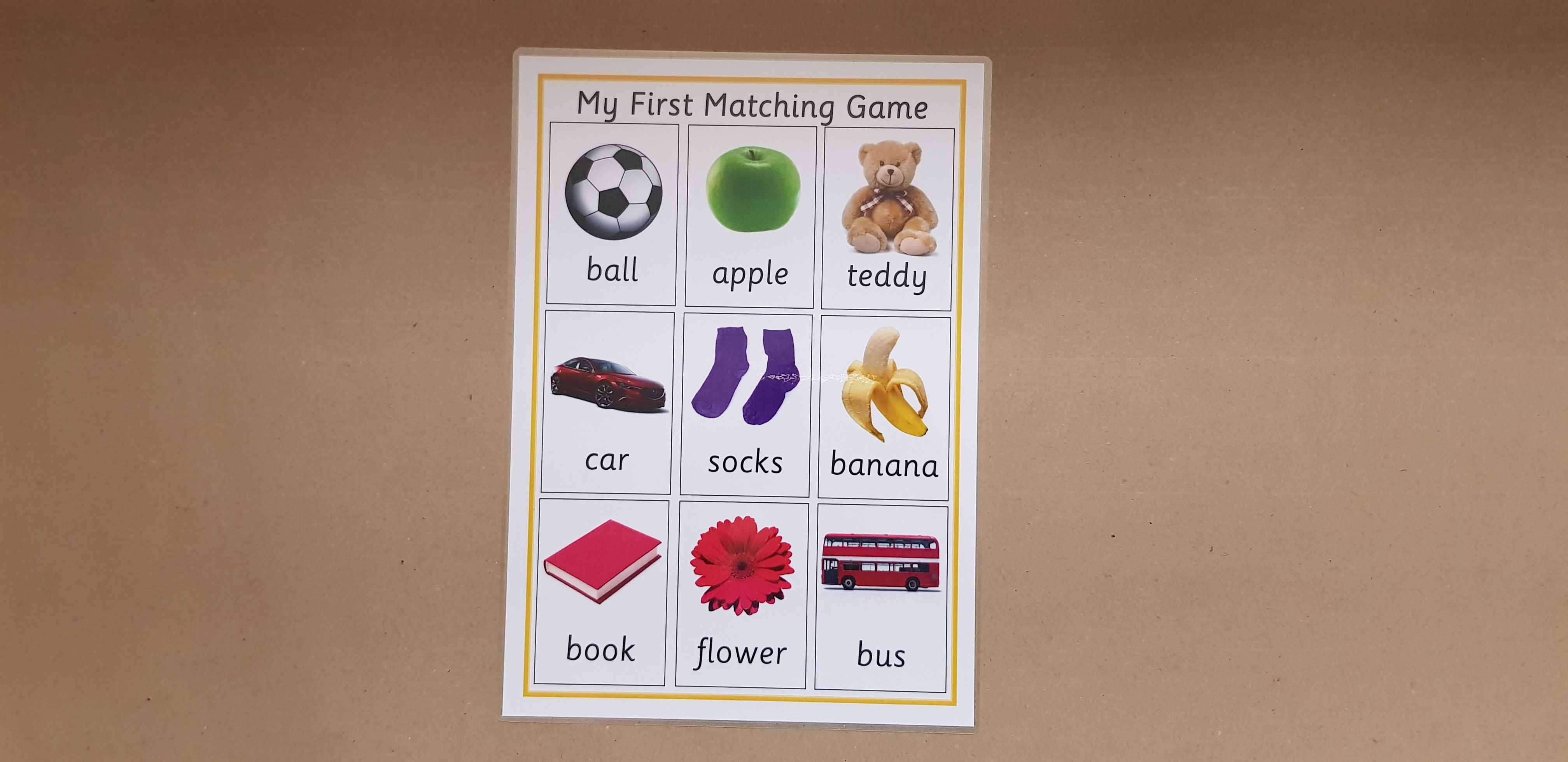 My First Matching Game