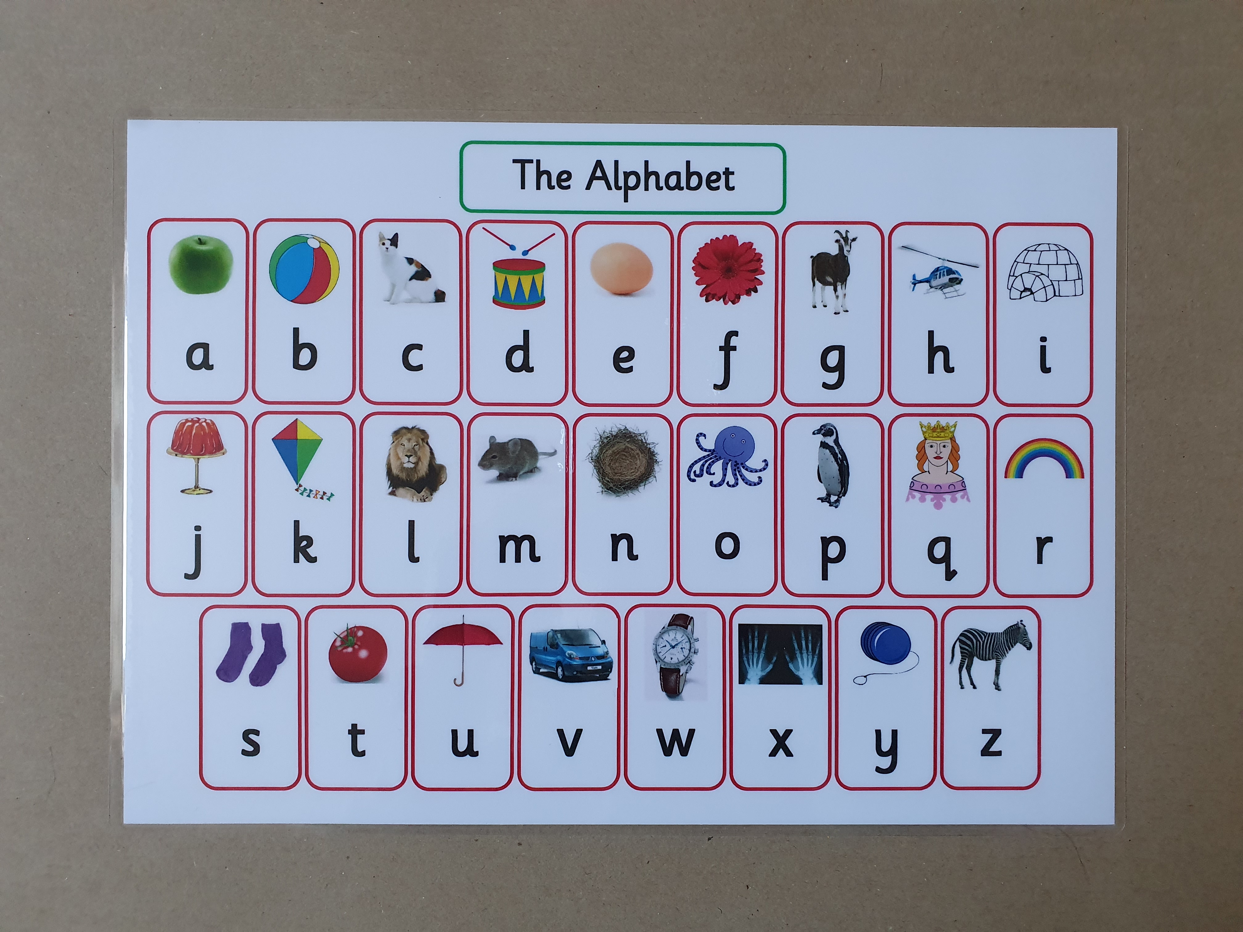 Alphabet Poster