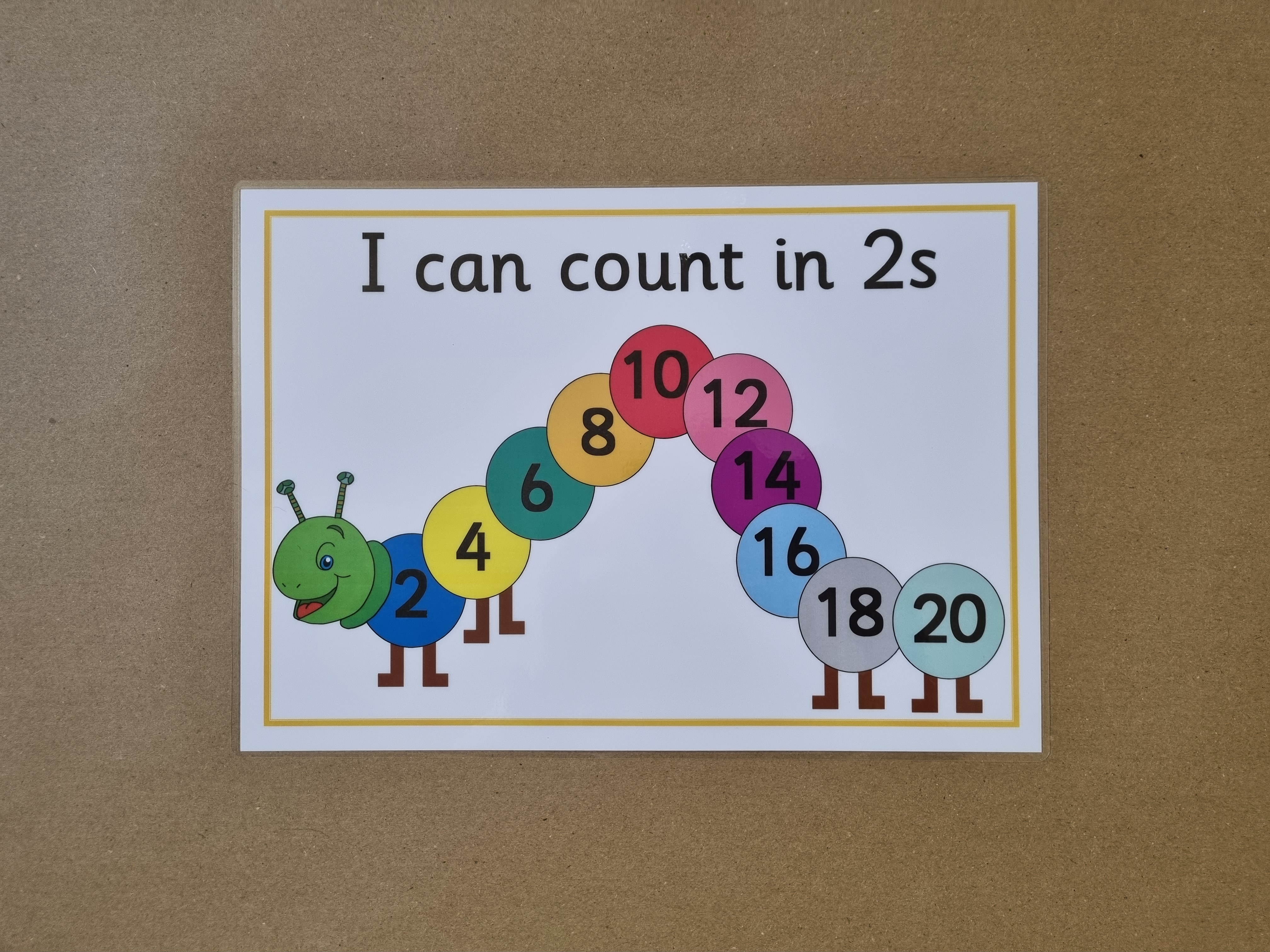 I can count in 2s Poster