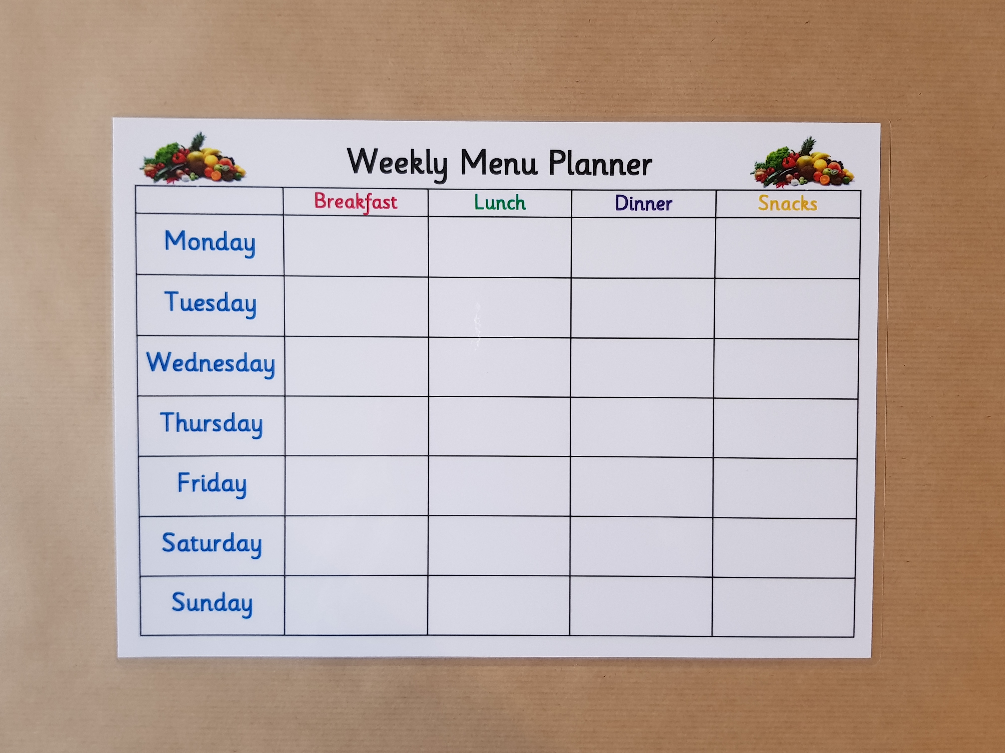 Weekly Meal Planner