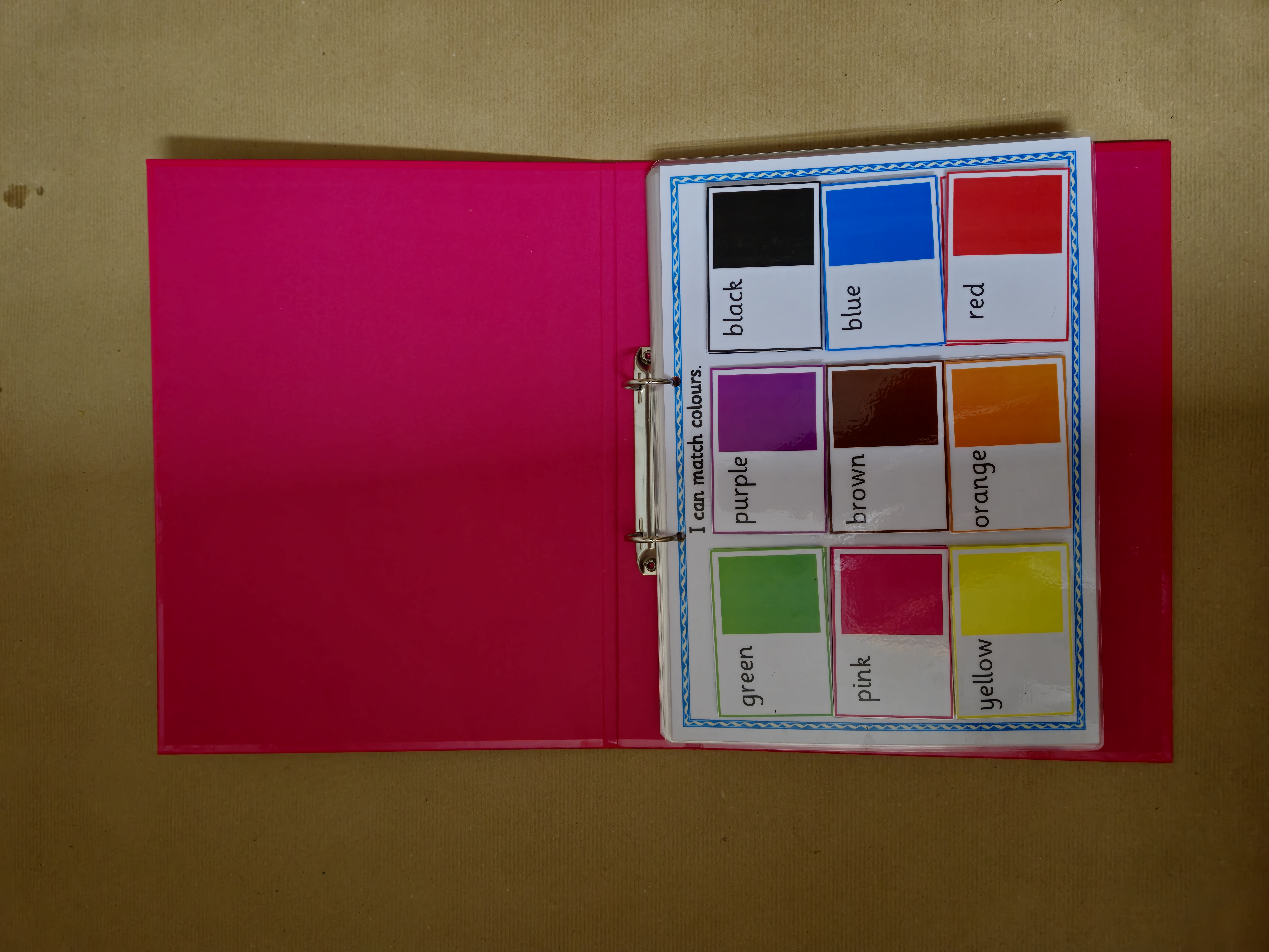 Early Years / Pre school Early Learning Folder