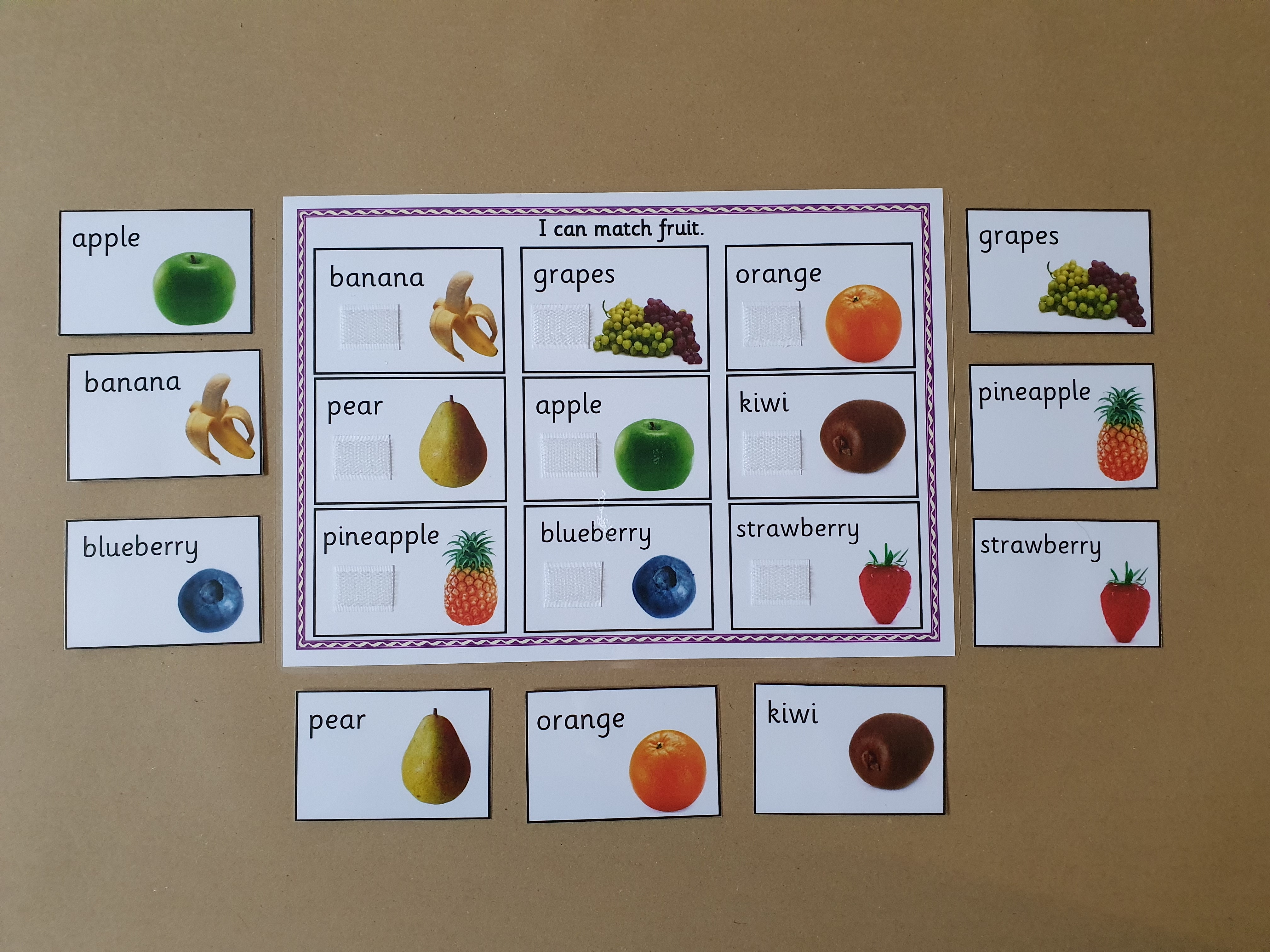 Fruit Matching Game