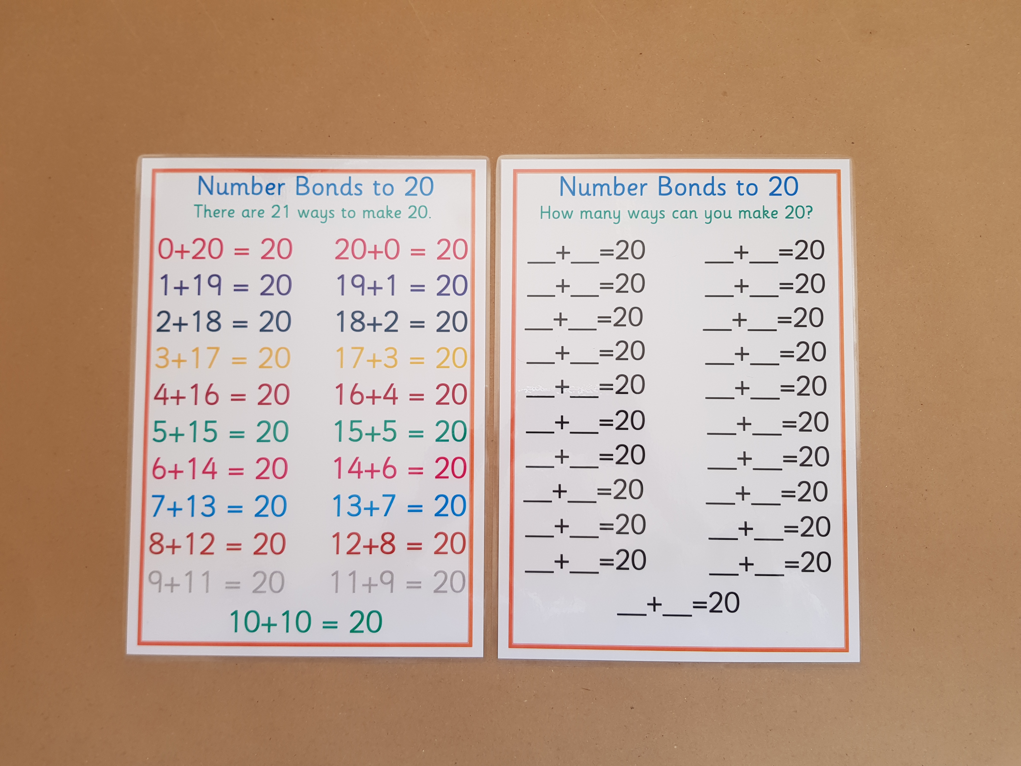 Numbers to 20 bundle, addition, subtraction, number bonds 
