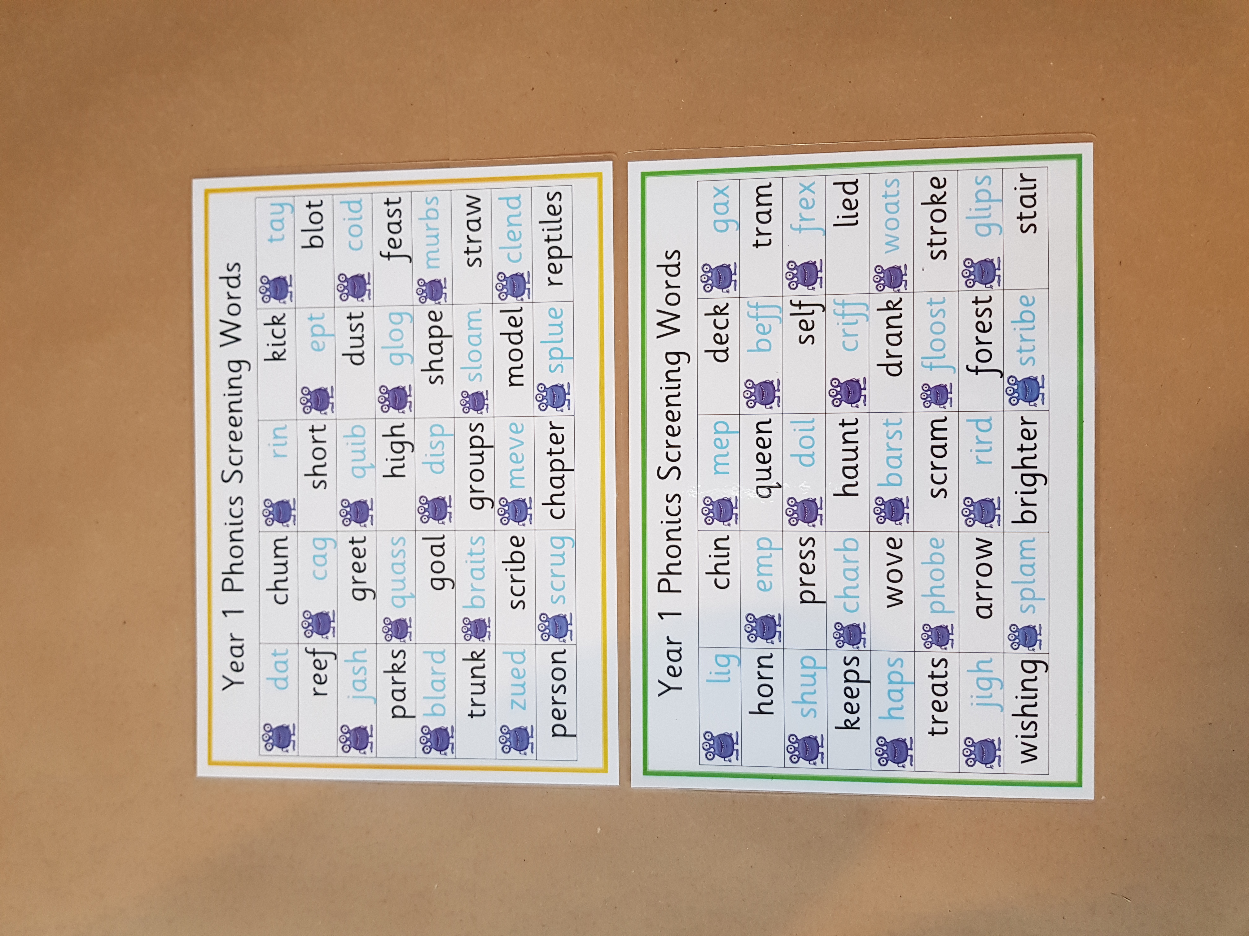 Year 1 phonics screening bundle