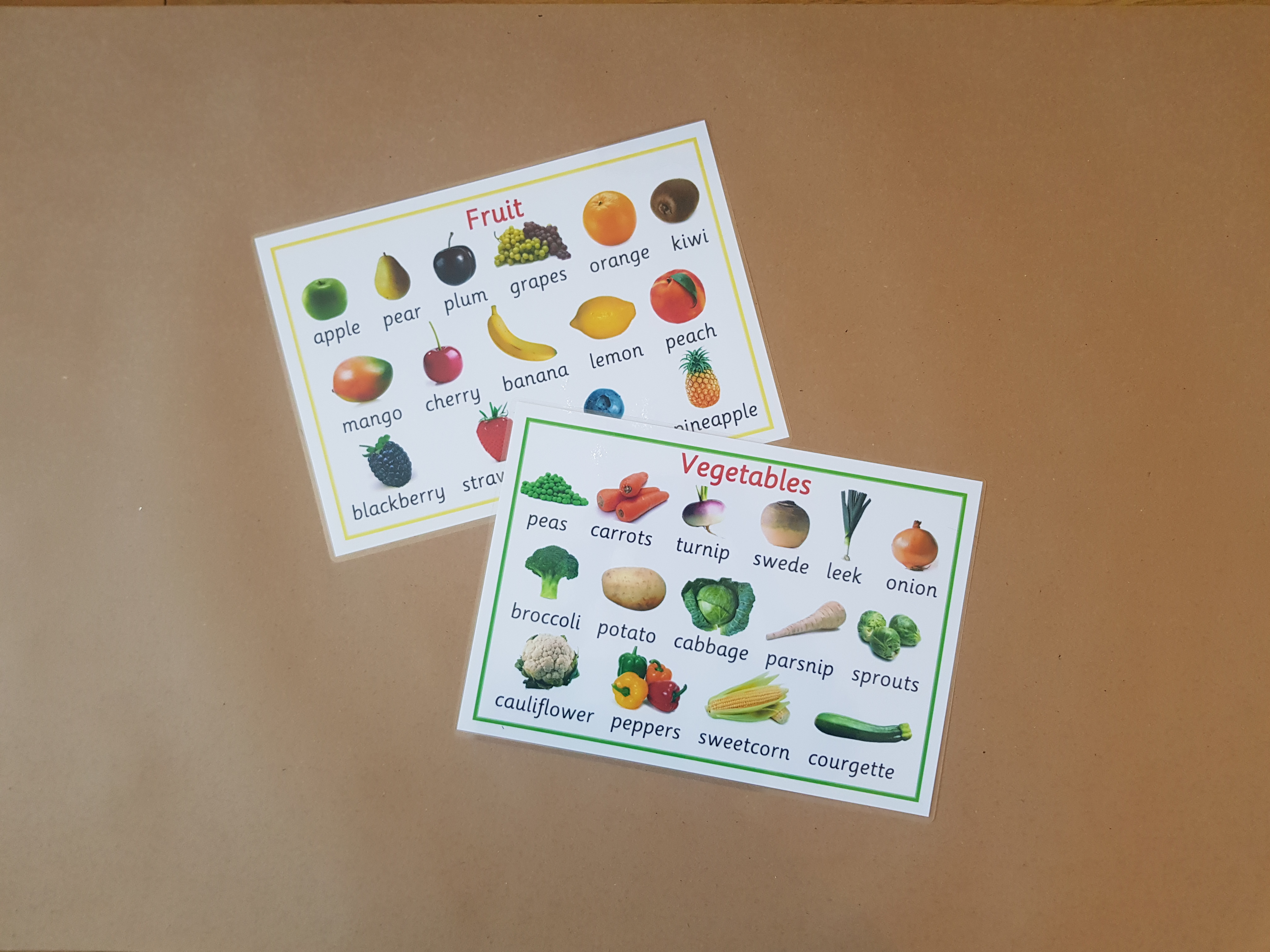 Fruit and Vegetables Poster 