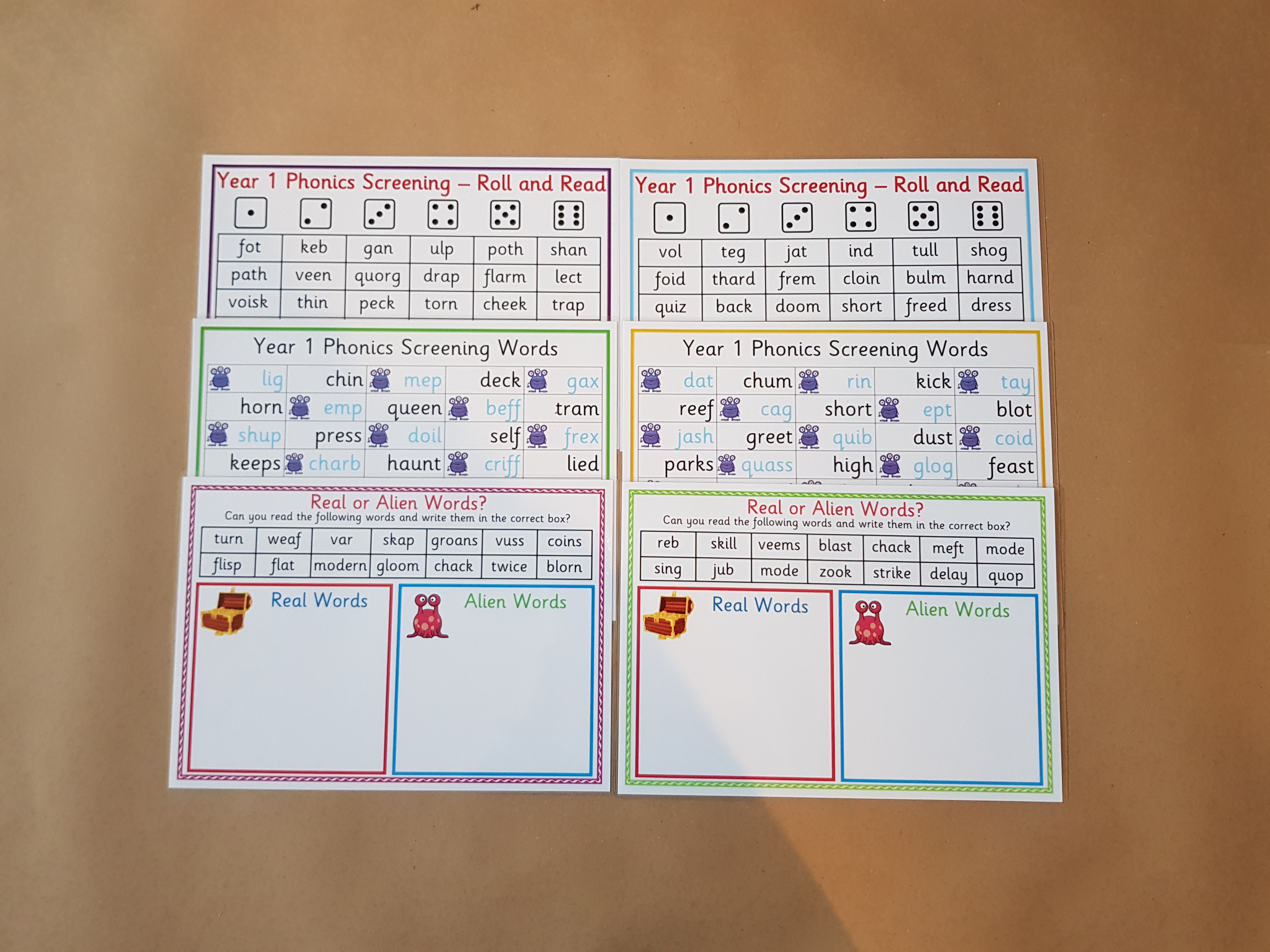 Year 1 phonics screening bundle