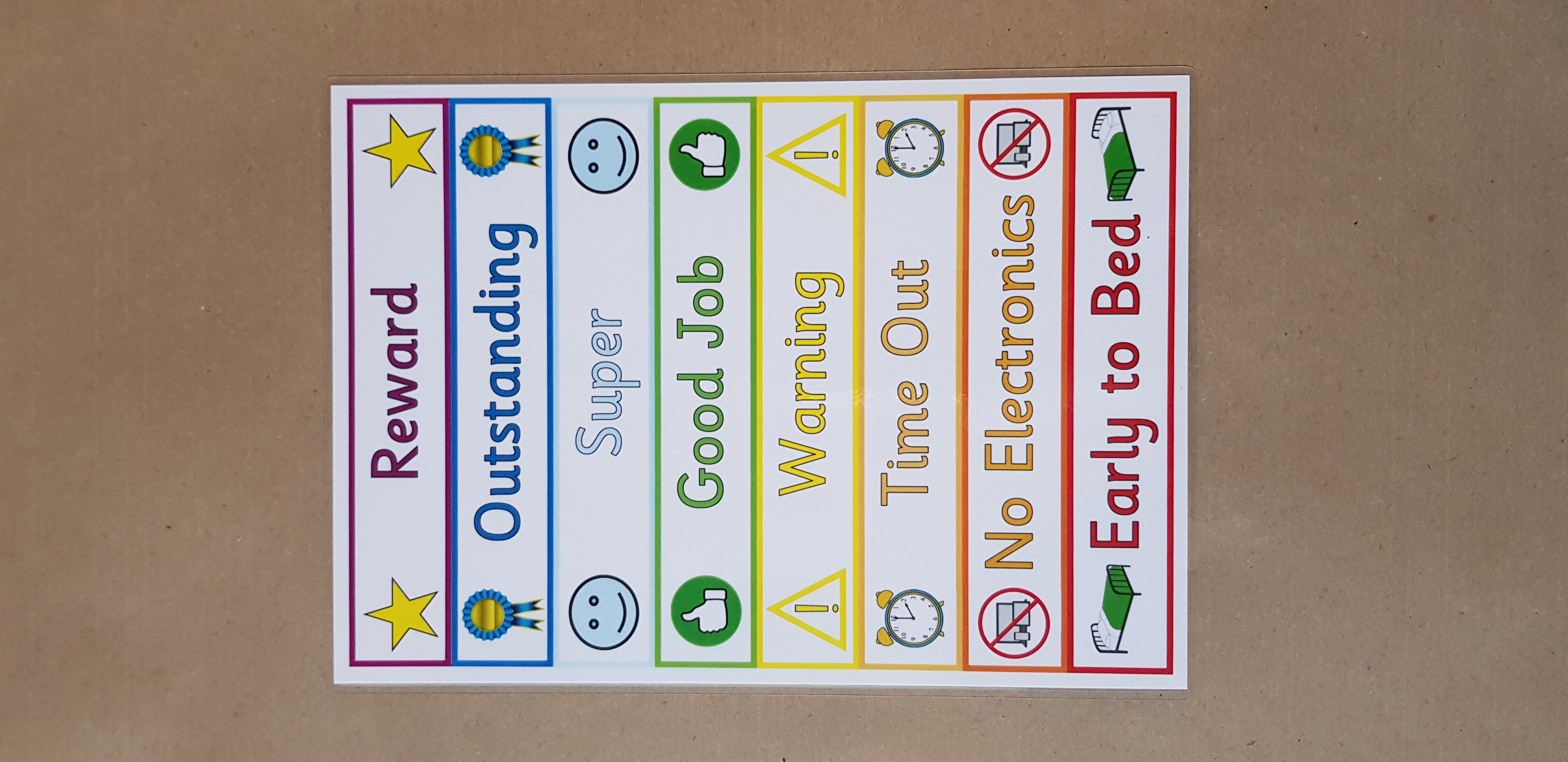 Peg Behaviour Reward Chart, 
