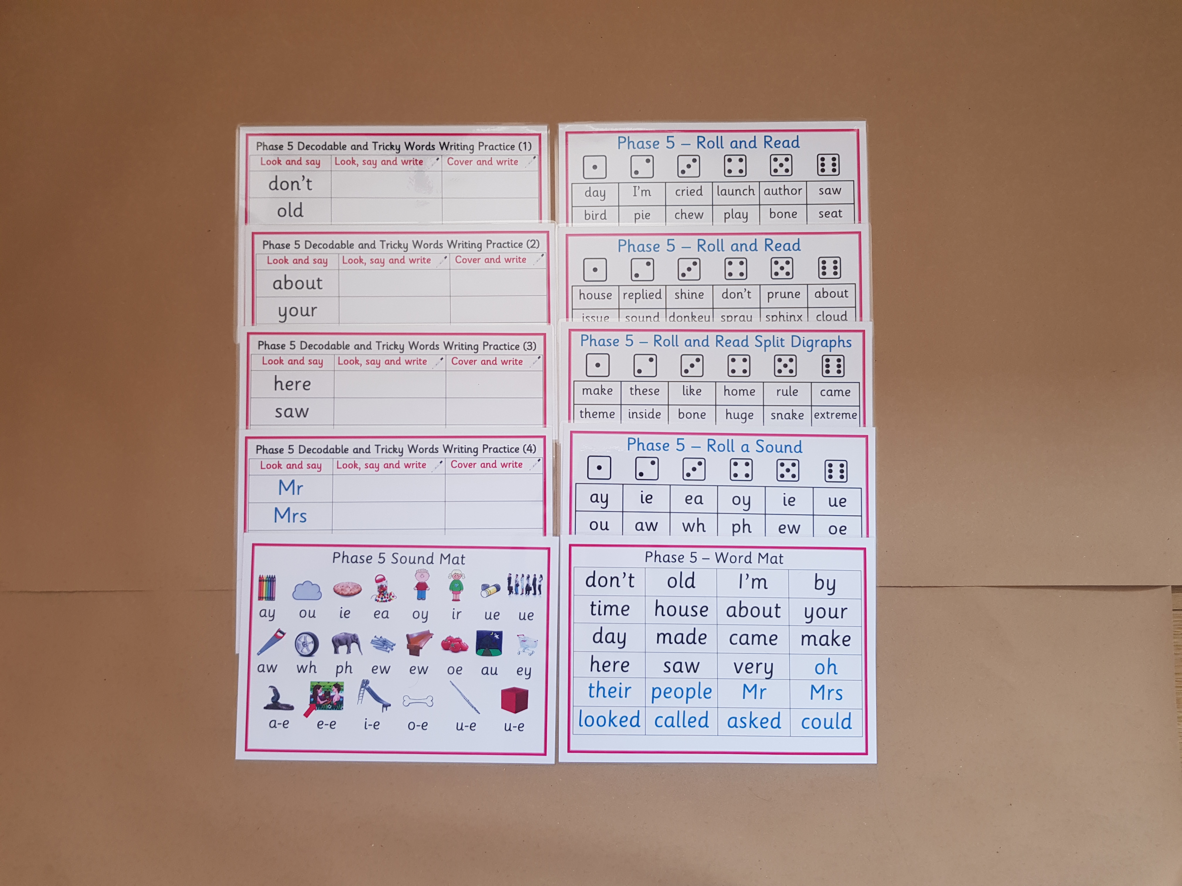 Phase 5 Learning Bundle - Letters and sounds