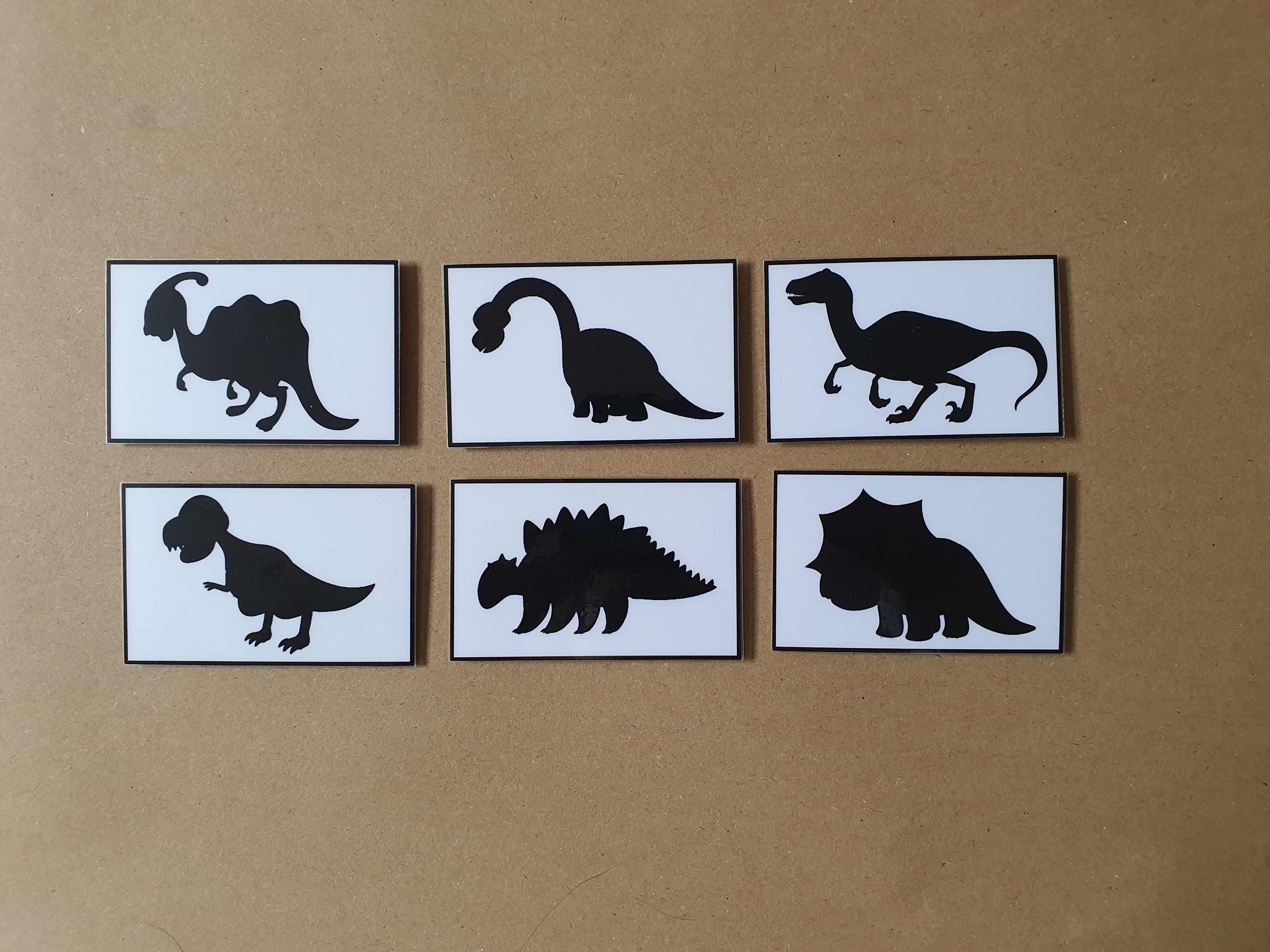 Dinosaur Shadow Matching Game