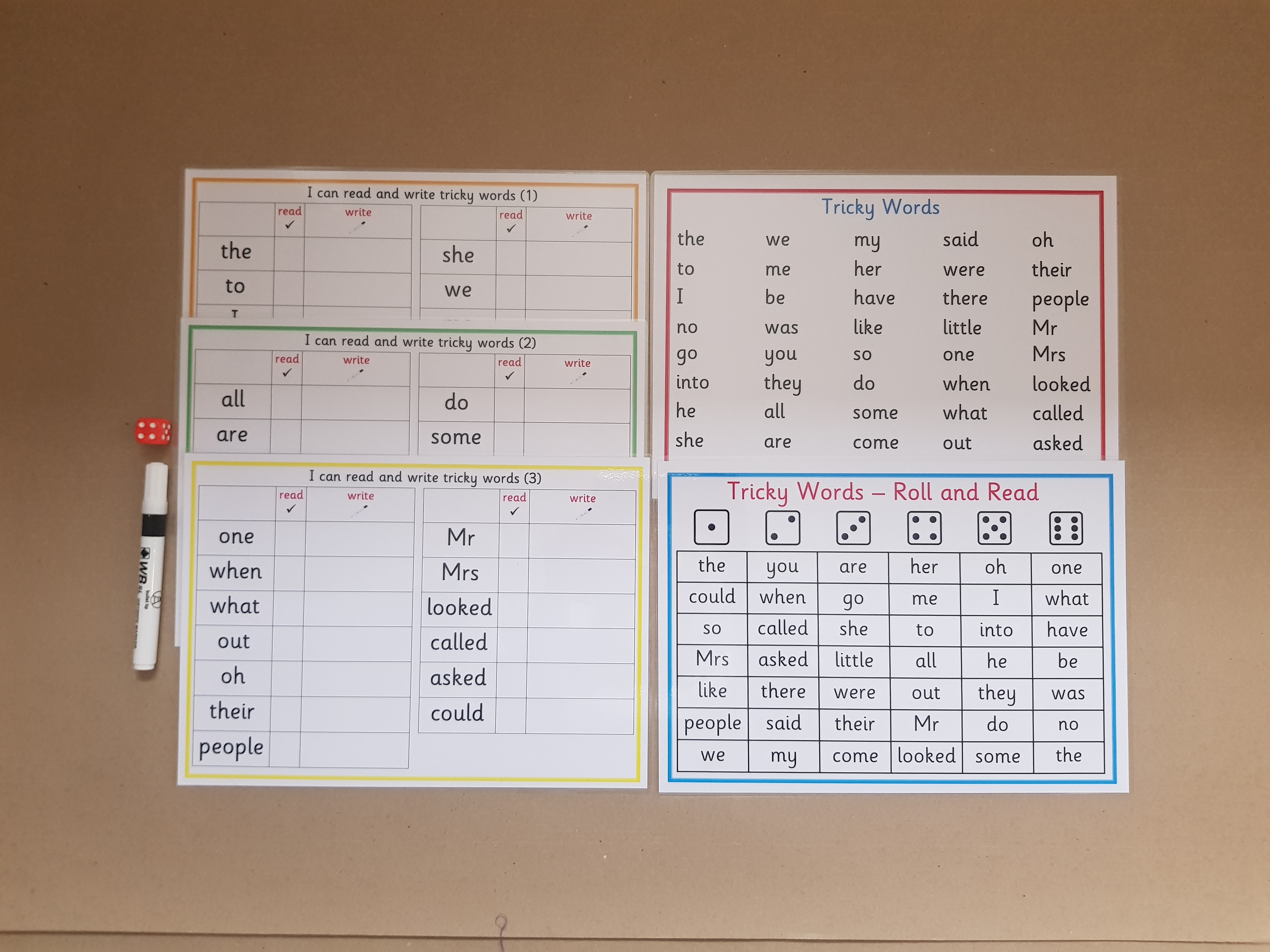 Tricky Words Bundle - Letters and sounds phases 2-5