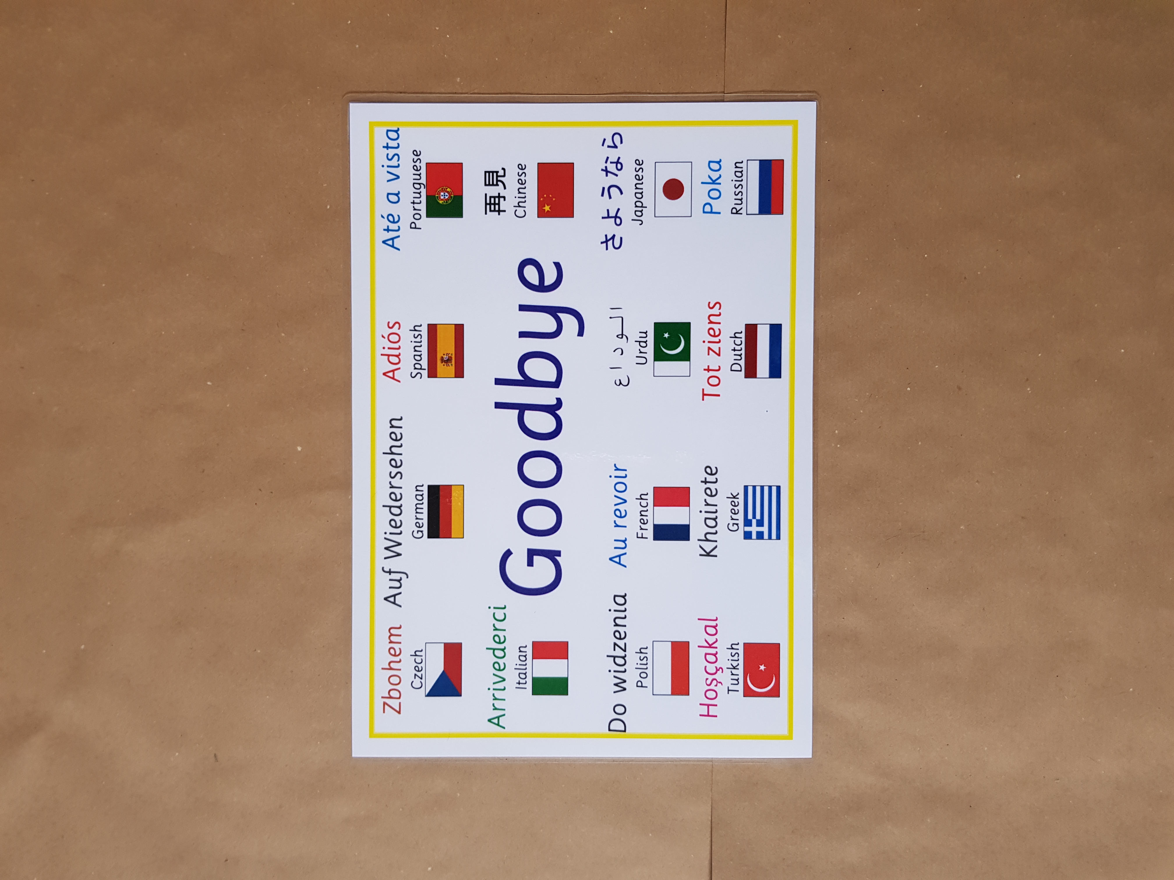 Goodbye Poster