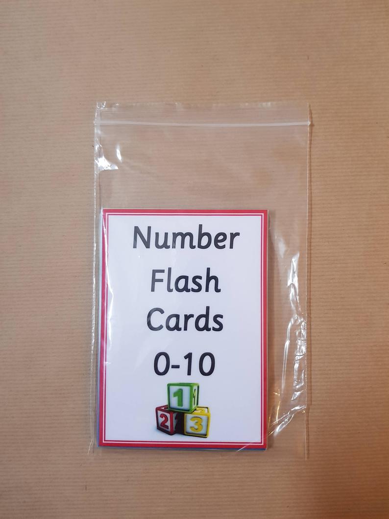Number Flashcards 0-10 