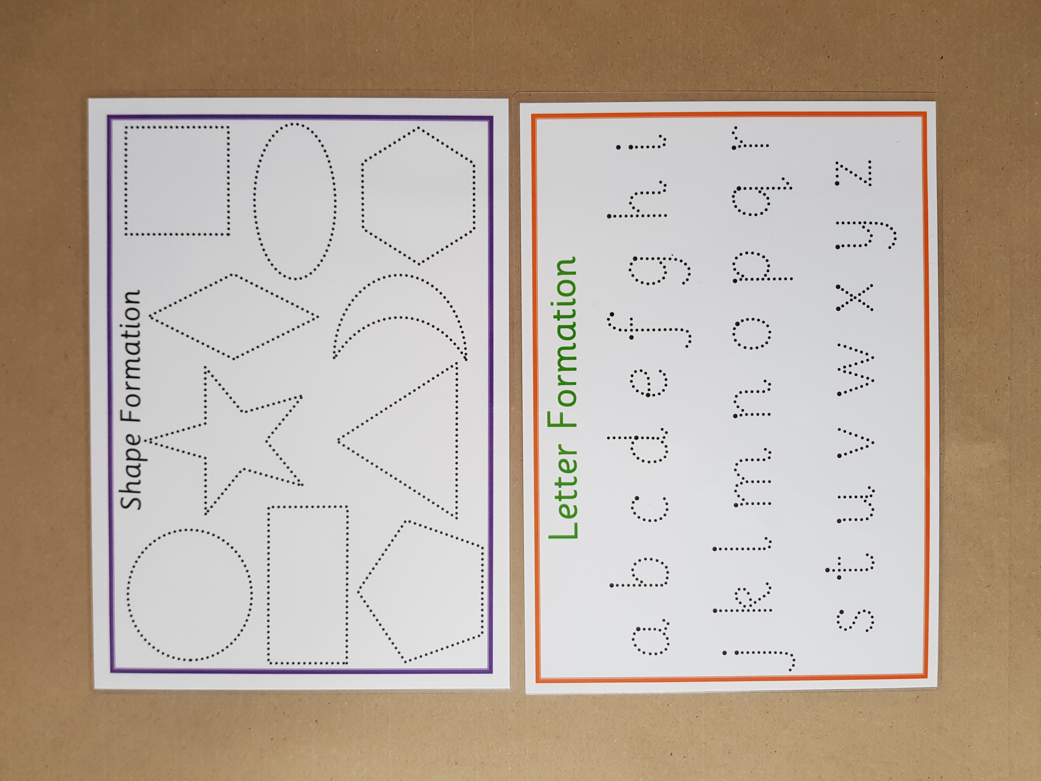 Tracing mats and poster bundle
