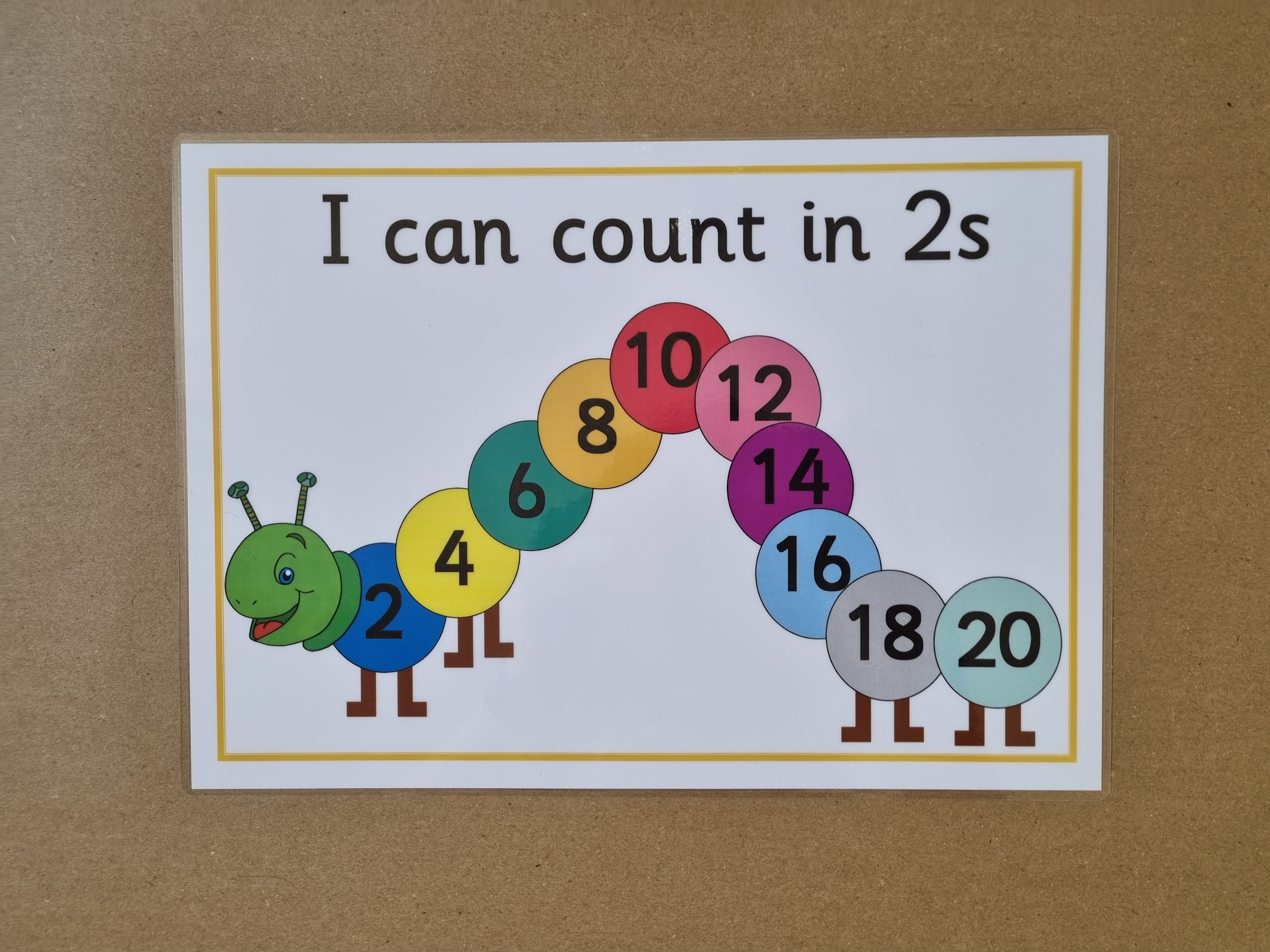 I can count in 2s Poster 